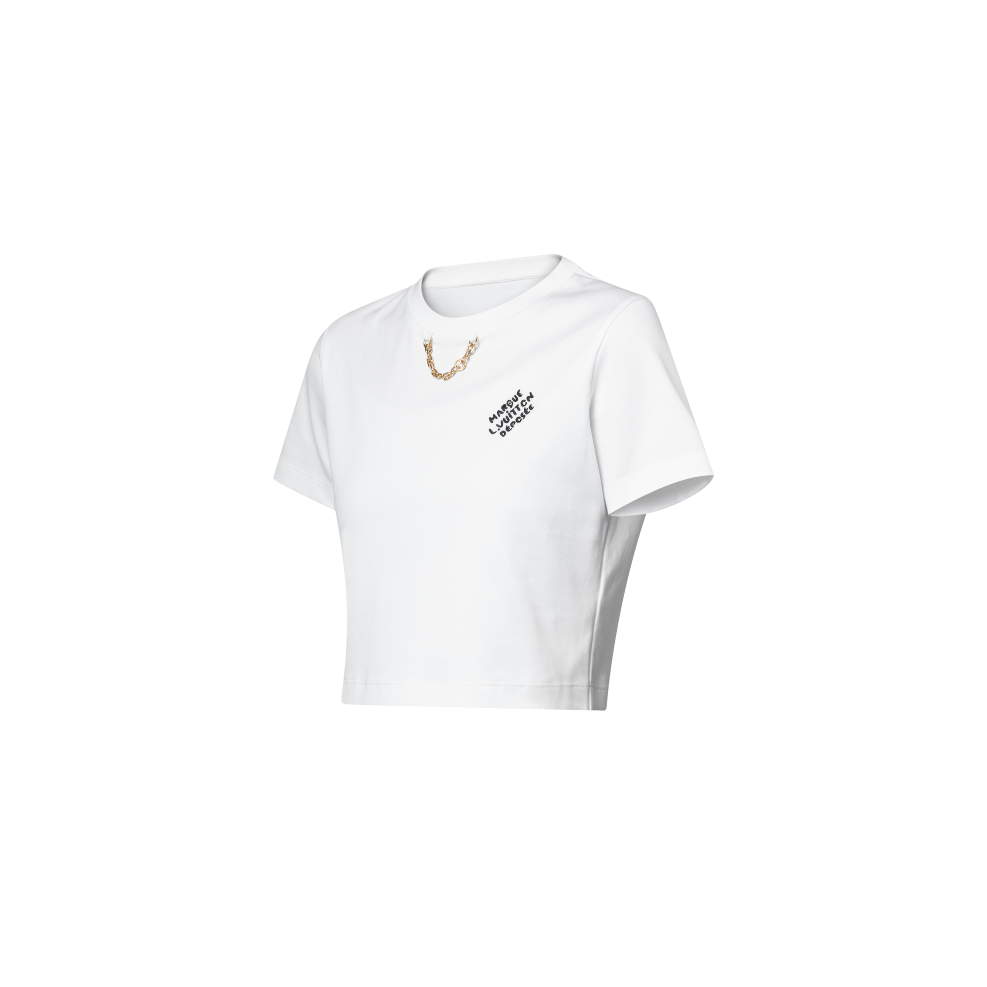 Embroidered Signature Crop Top  in Women