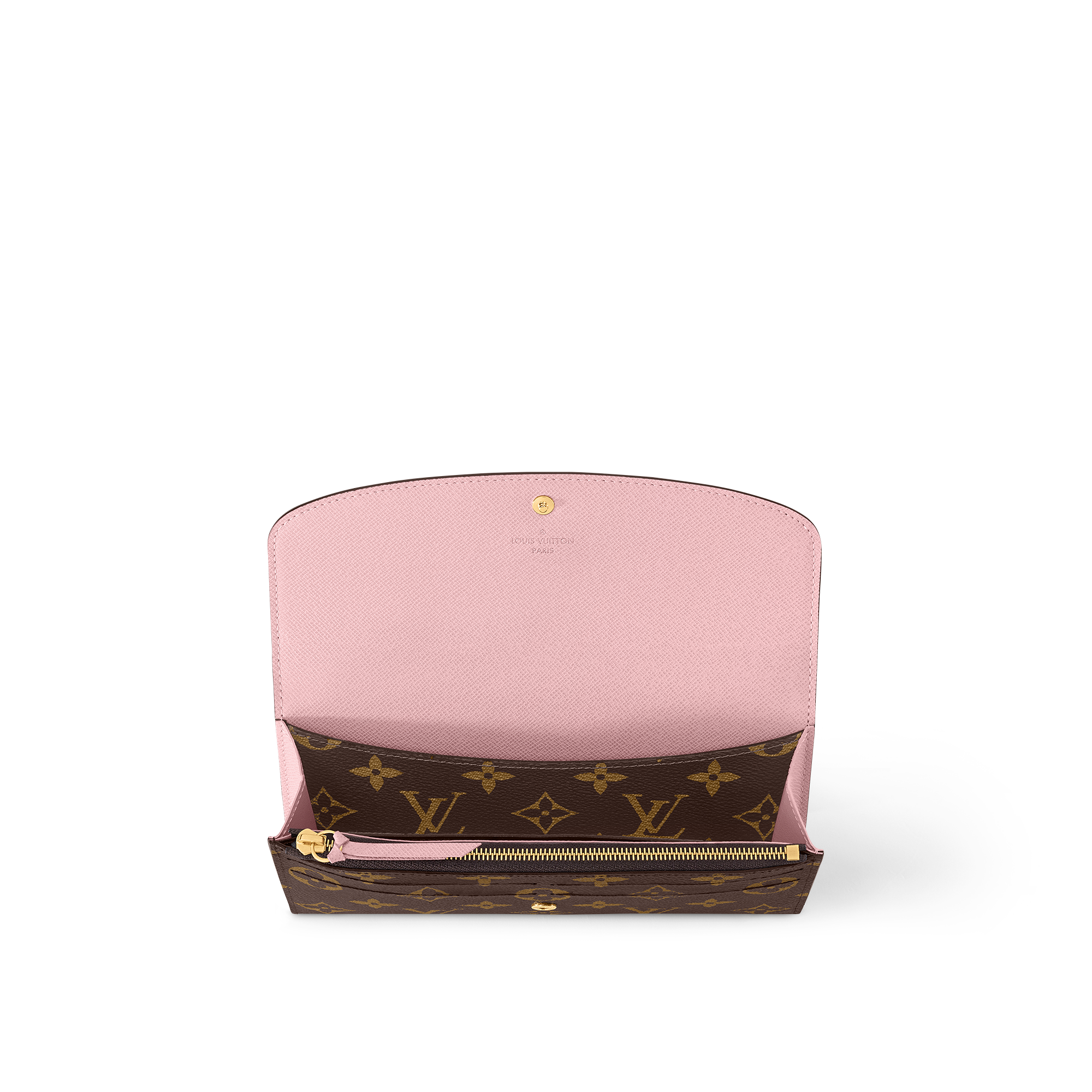 Emilie Wallet Monogram Canvas in Women