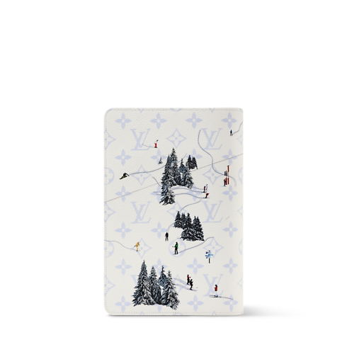 Emily Notebook Cover Ski back view