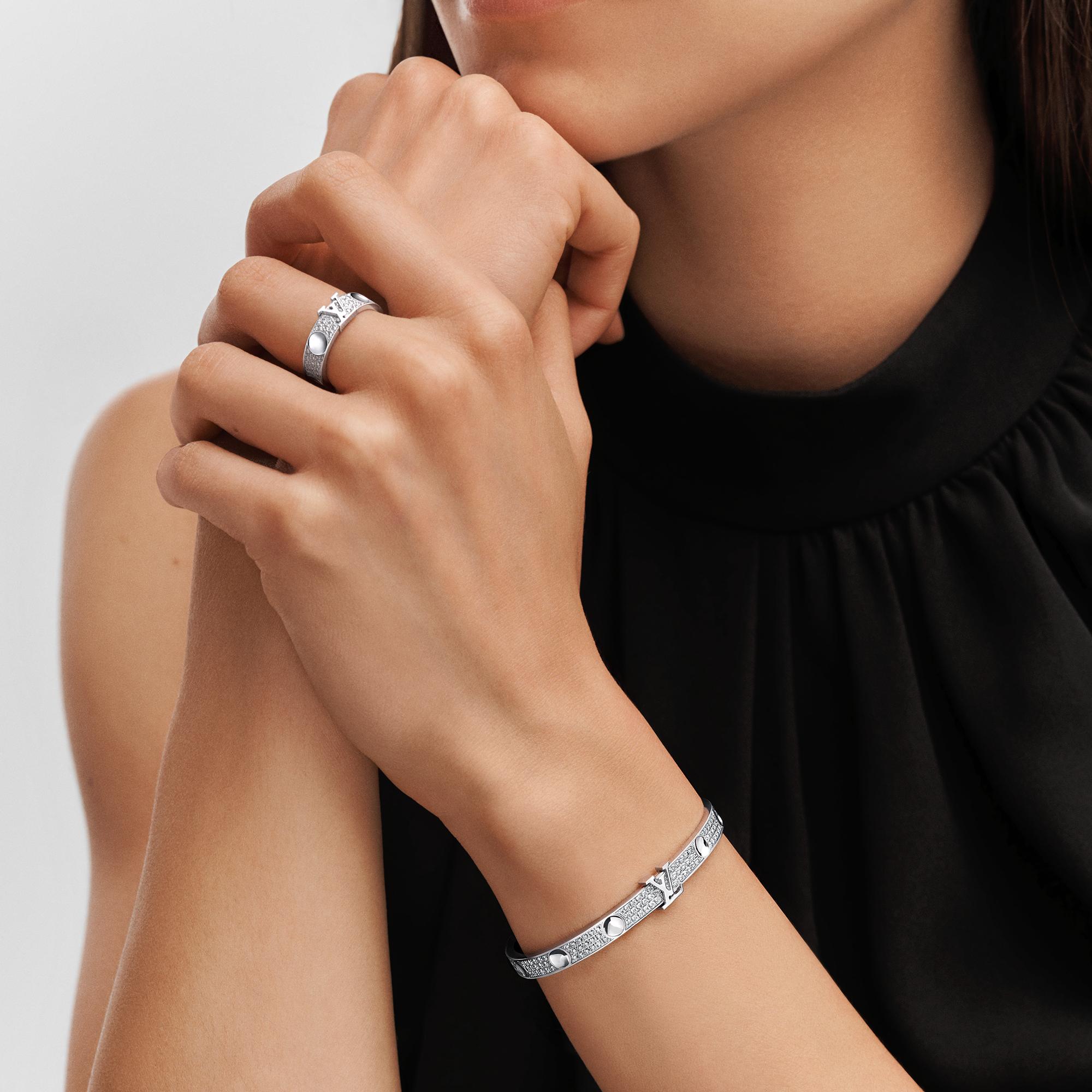 Empreinte 白K金配鑽石手鐲  in 珠寶系列