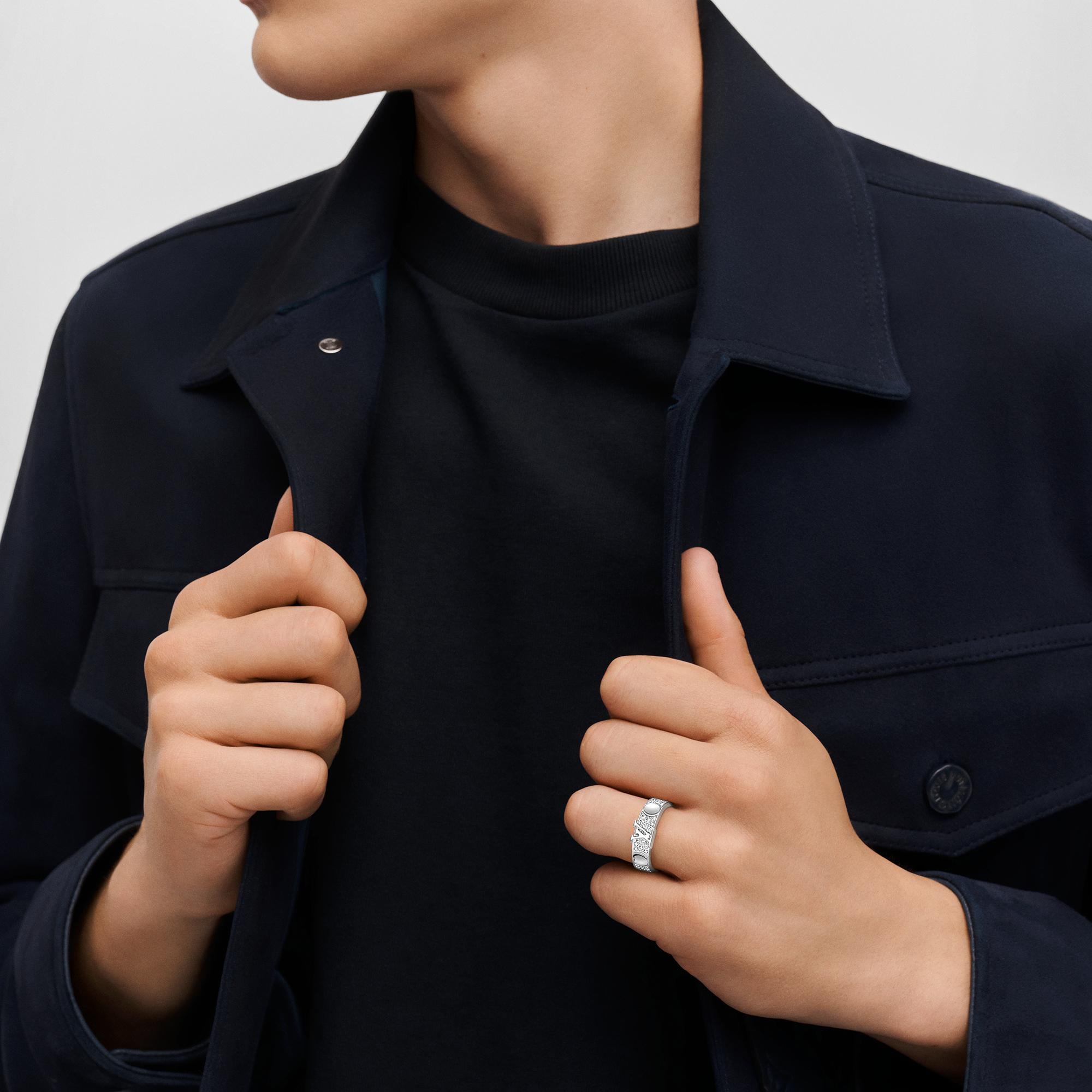 Empreinte Ring, White Gold and Diamonds  in Jewellery