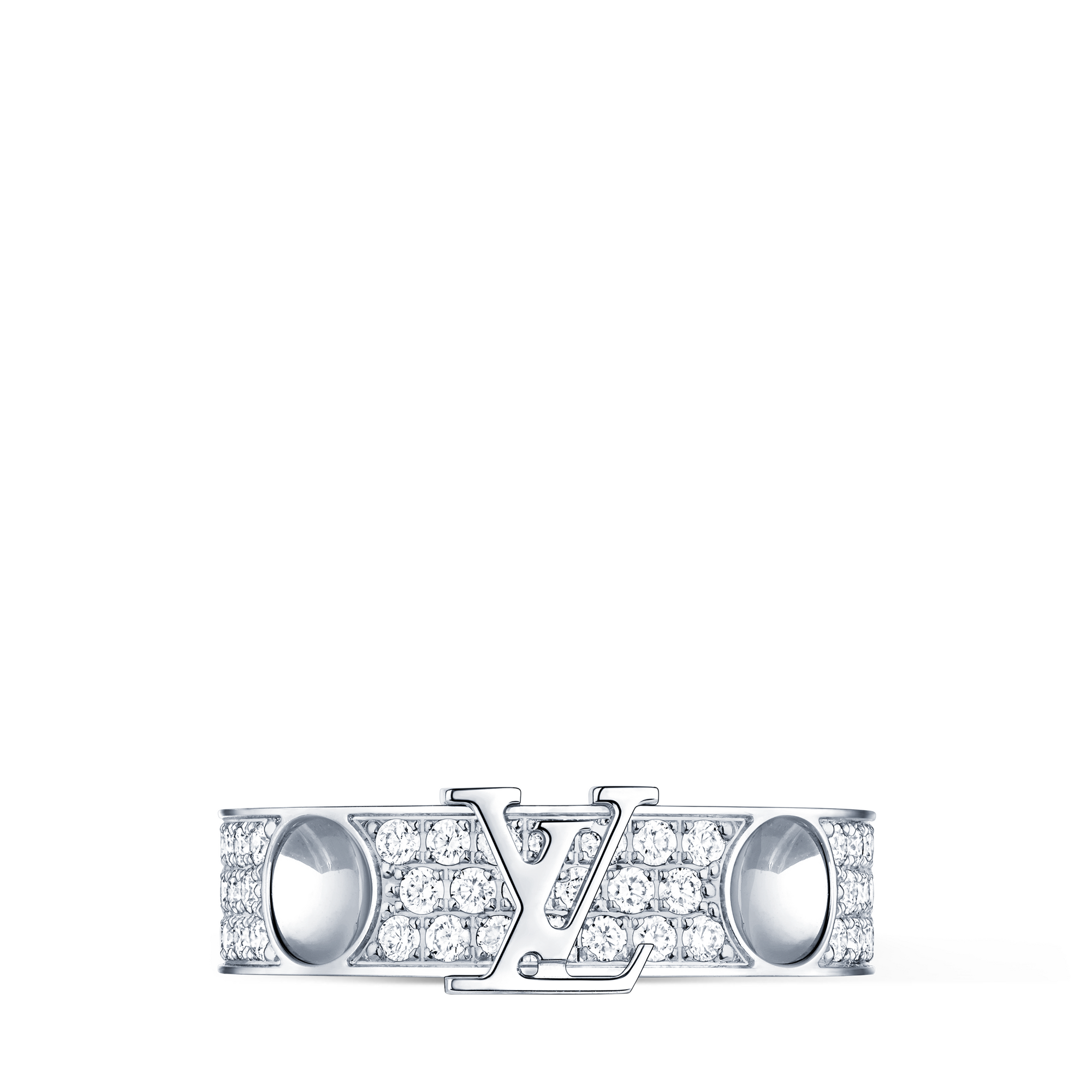 Empreinte Ring, White Gold and Diamonds  in Jewellery