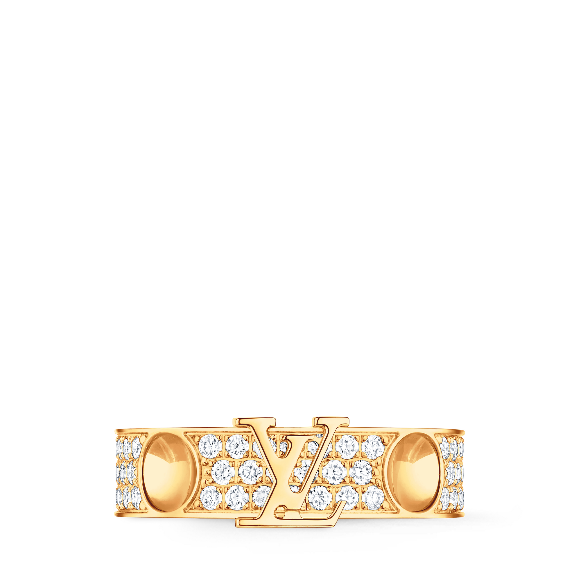 Empreinte Ring, Yellow Gold And Diamonds  in Jewellery