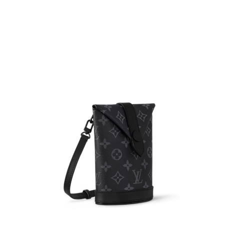 Envelope Pouch Monogram Eclipse Canvas in Men's Bags All Collections collections by Louis Vuitton (Product zoom)