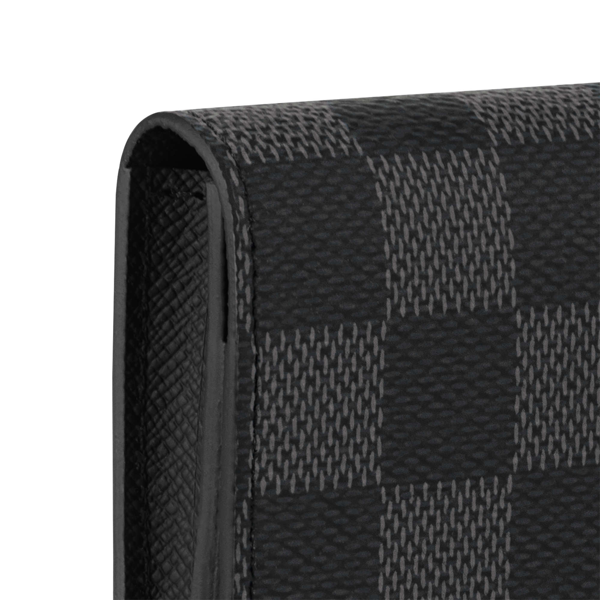 Enveloppe Carte de visite Damier Graphite Canvas in Men