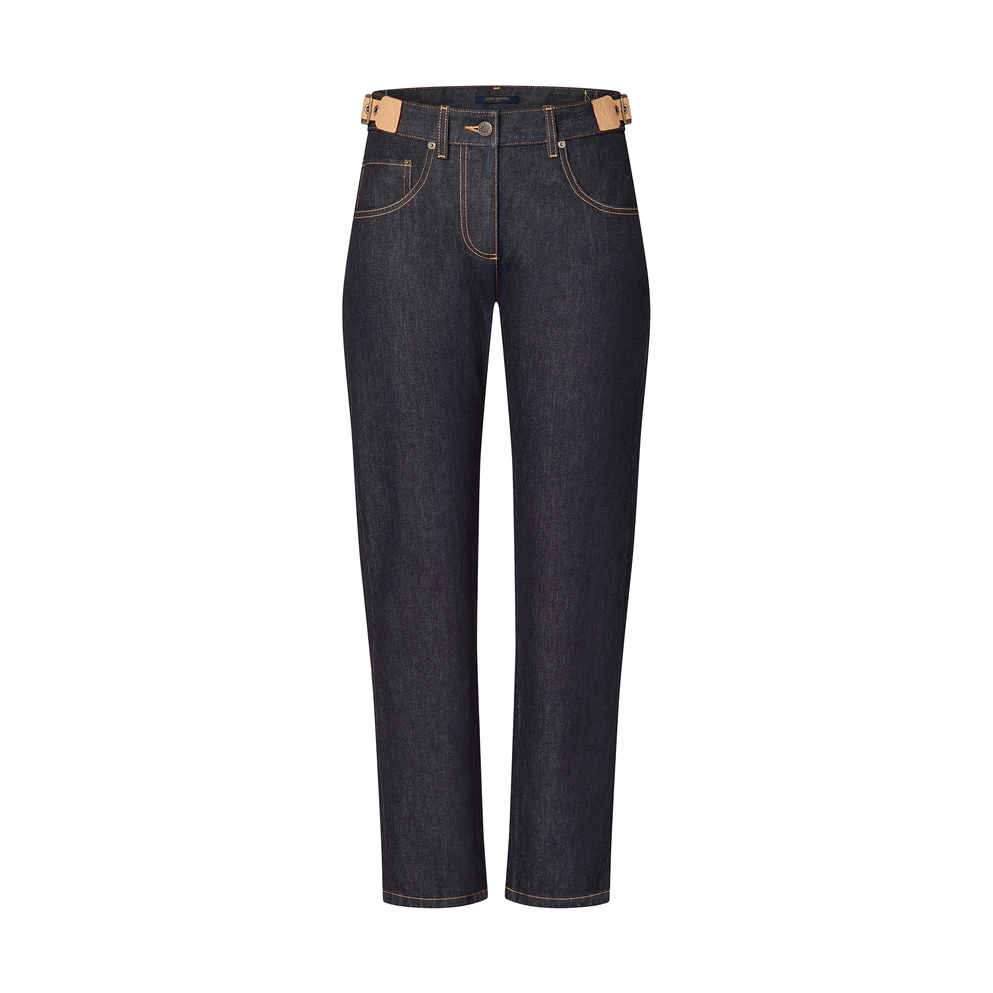 Eyelet Tab Jeans  in Women