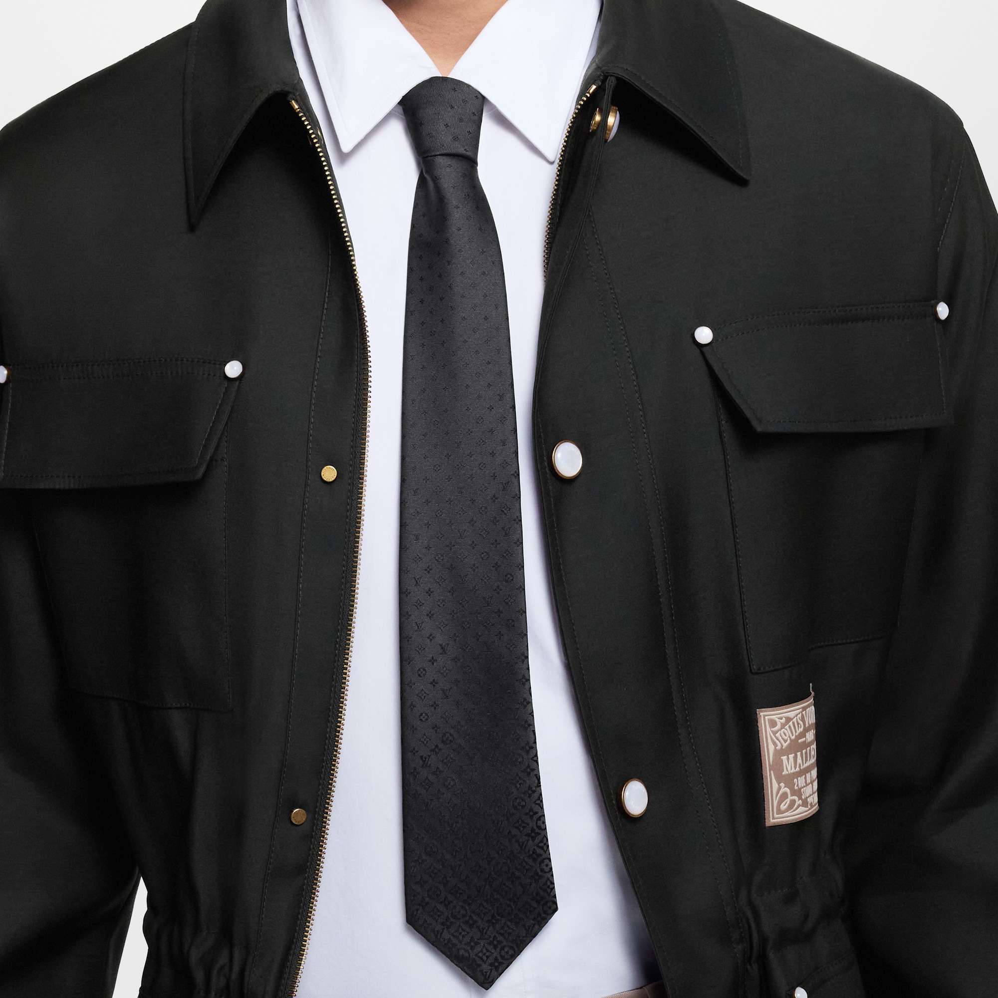 Fading Monogram Tie . in Men