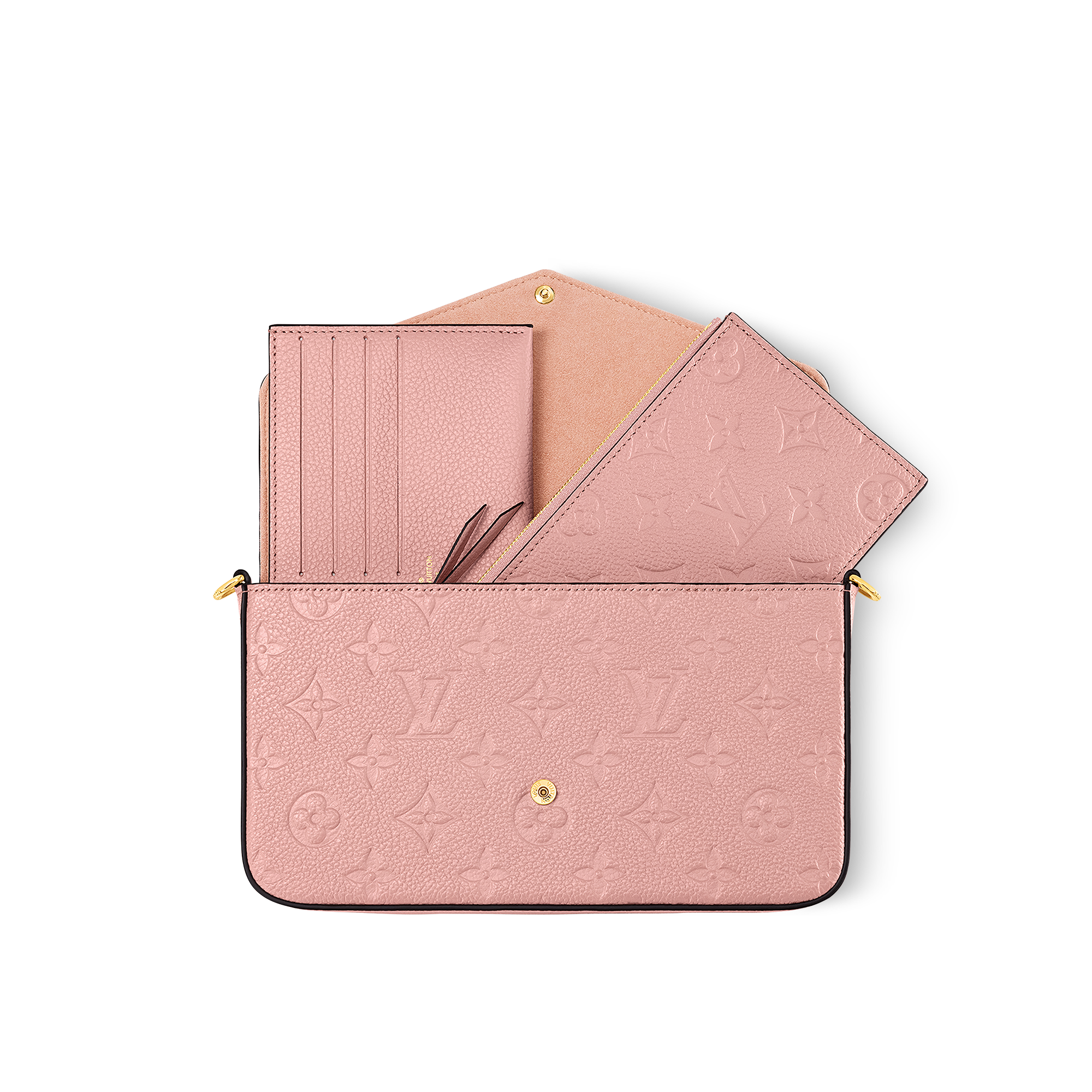 Félicie Pochette Monogram Empreinte Leather in Women
