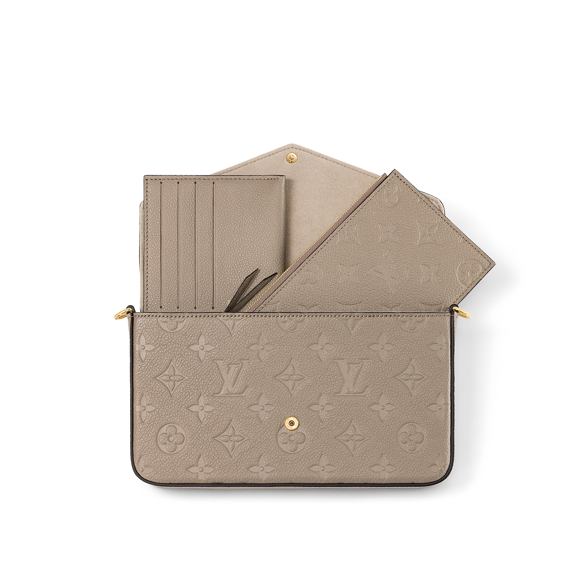 Félicie Pochette Monogram Empreinte Leather in Women