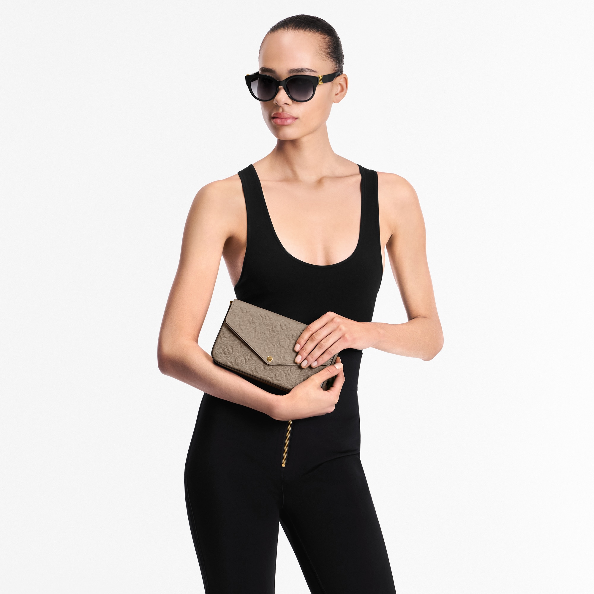 Félicie Pochette Monogram Empreinte Leather in Women