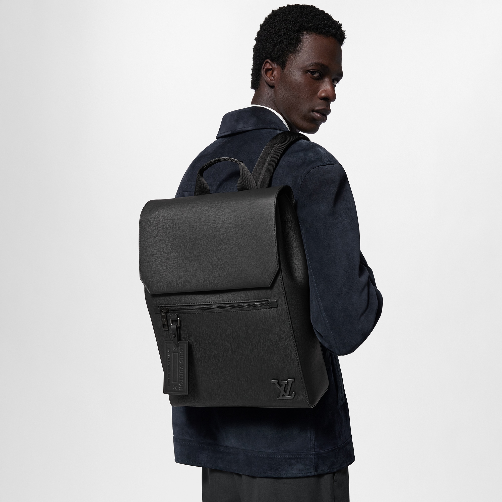 Flap Backpack LV Aerogram in Men