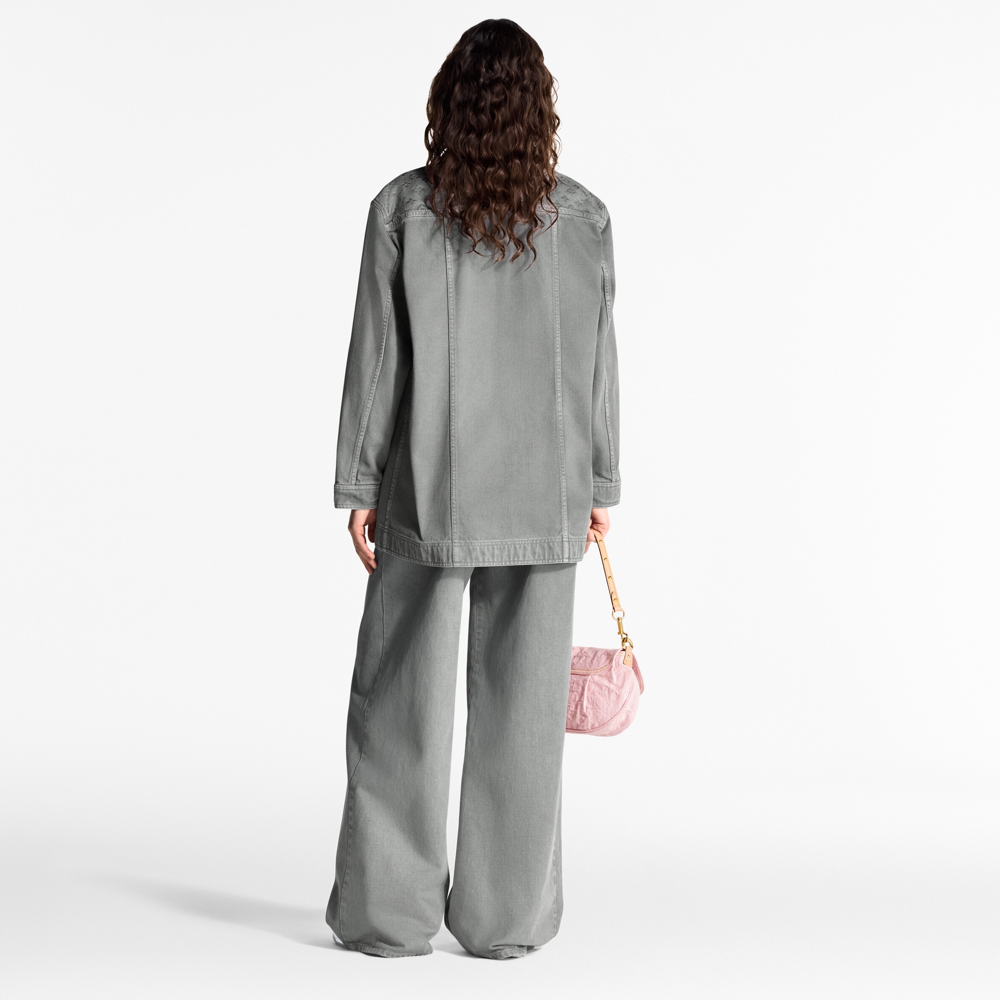 Flap Pocket Denim Jacket  in Women