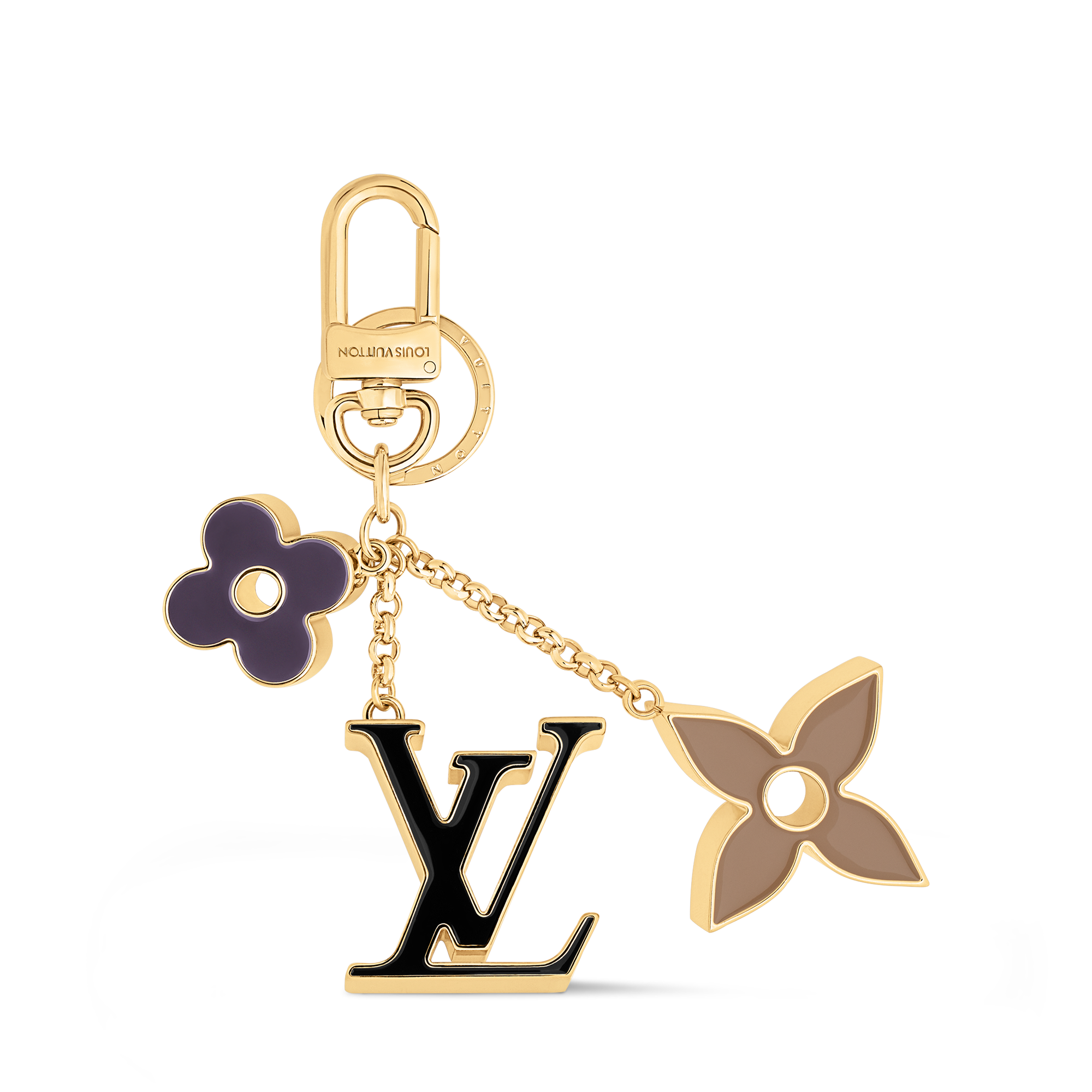 Fleur de Monogram Bag Charm . in Women