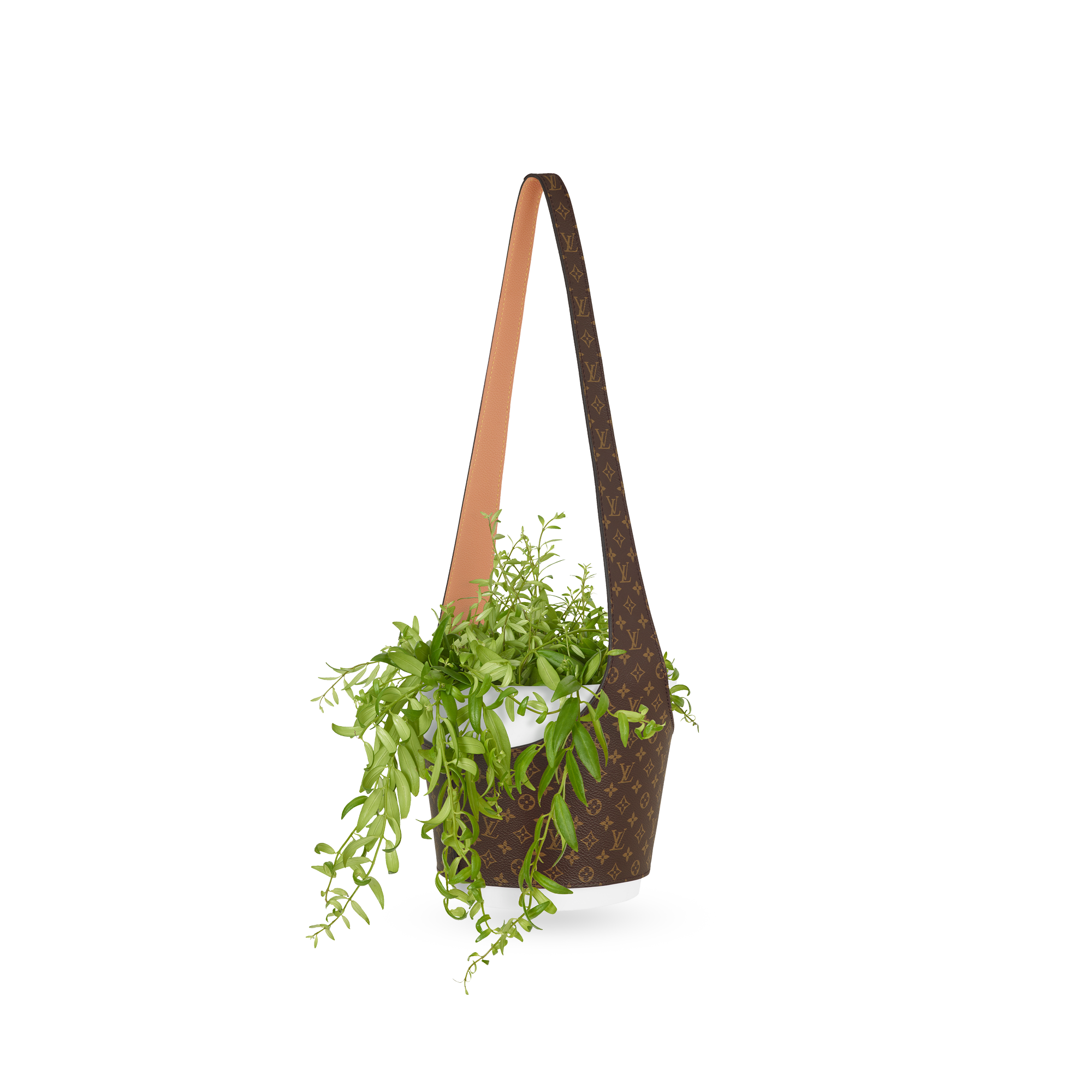 Floral Pot By Damien Langlois-Meurinne Monogram Canvas in Trunks, Travel and Home