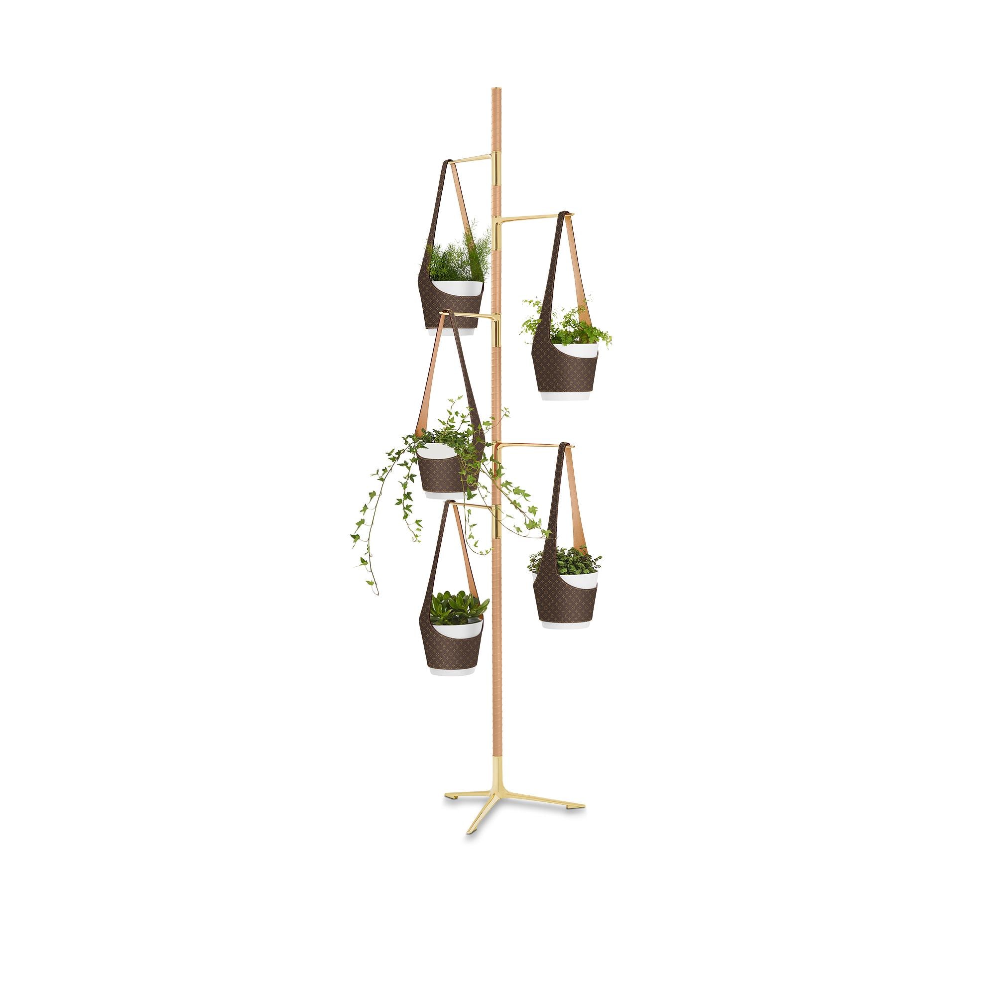 Floral Pot By Damien Langlois-Meurinne Monogram Canvas in Trunks, Travel and Home