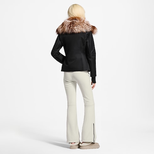Fox Collar Belted Ski Jacket in Women's Ready to Wear Coats and Jackets collections by Louis Vuitton (Product zoom)