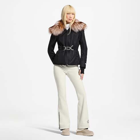 Fox Collar Belted Ski Jacket in Women's Ready to Wear Coats and Jackets collections by Louis Vuitton (Product zoom)