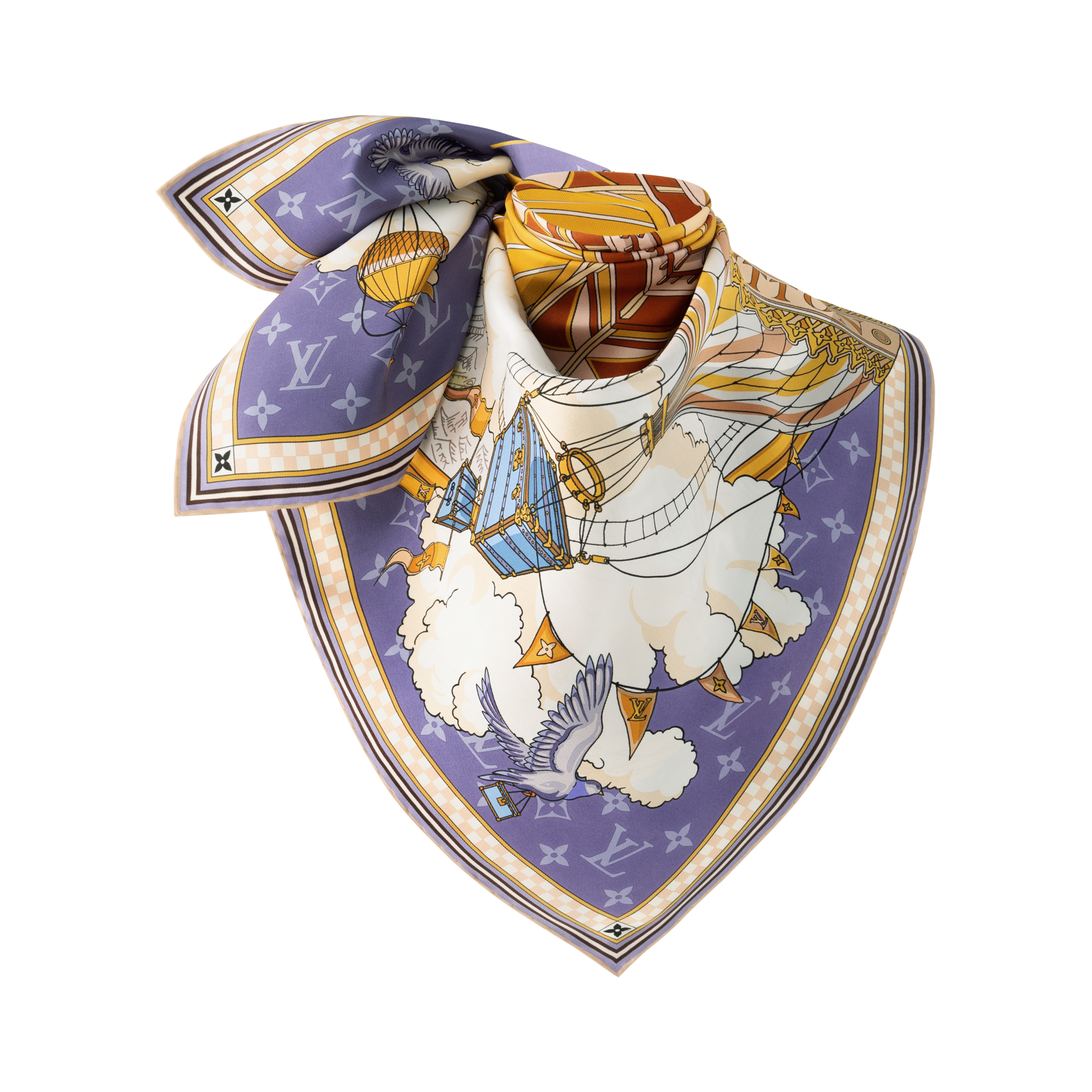 From The Cloud 90方巾 . in 女士