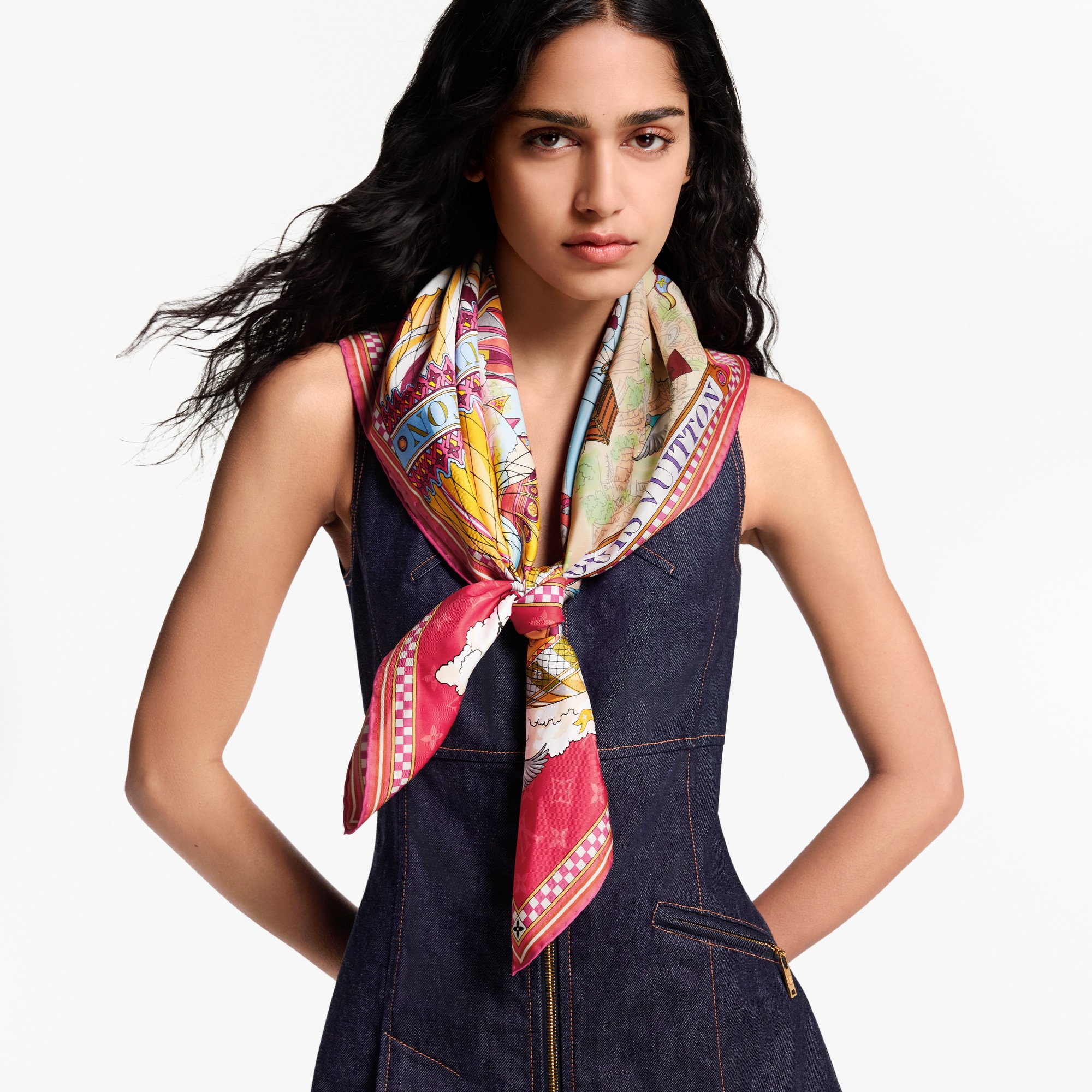 From The Cloud 90方巾 . in 女士