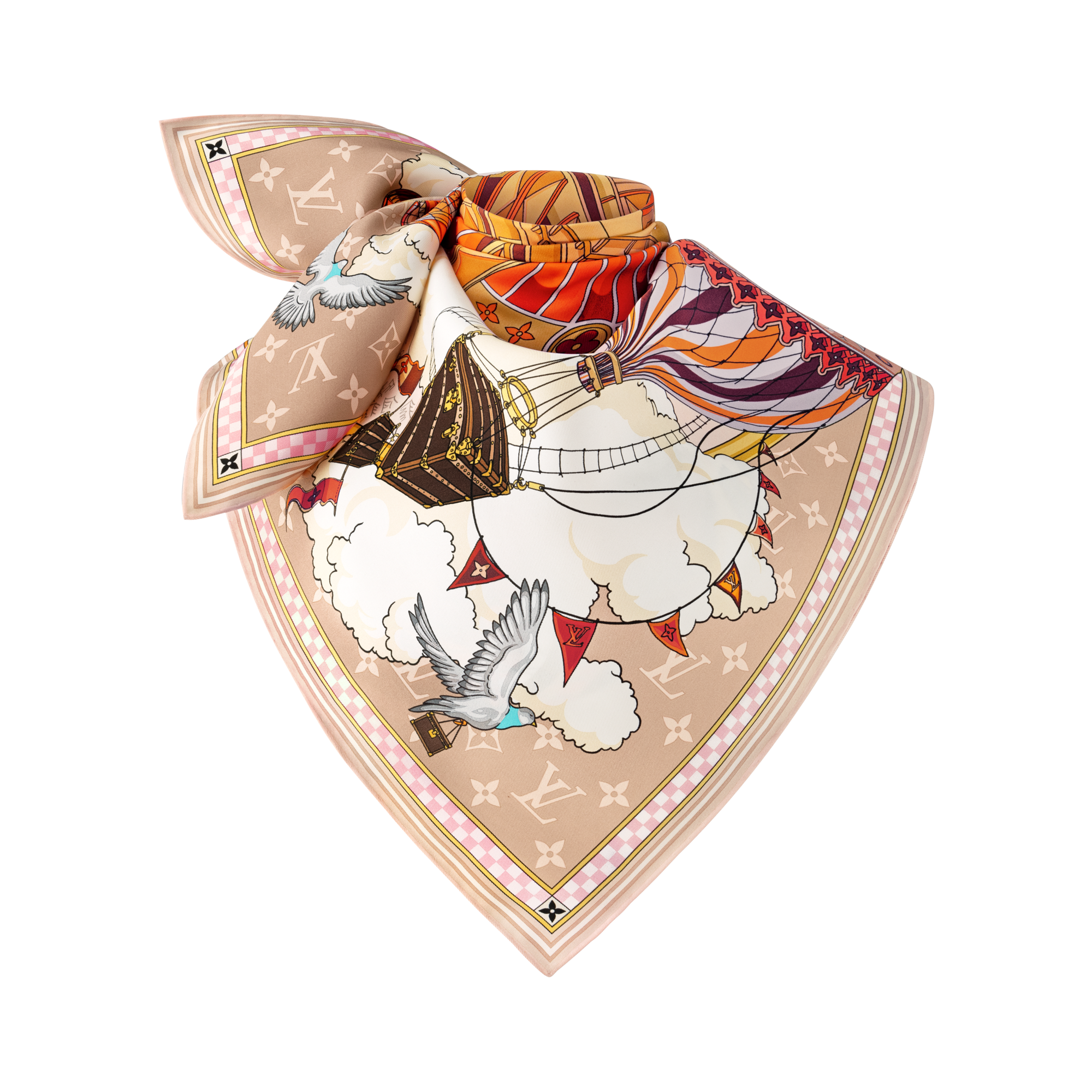 From The Cloud 90方巾 . in 女士