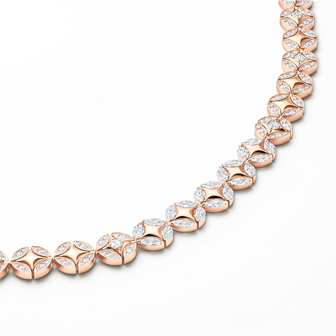 Galaxie Necklace, Rose Gold and Diamonds in Les Extraordinaires's Jewellery Necklaces and Pendants collections by Louis Vuitton (Product zoom)