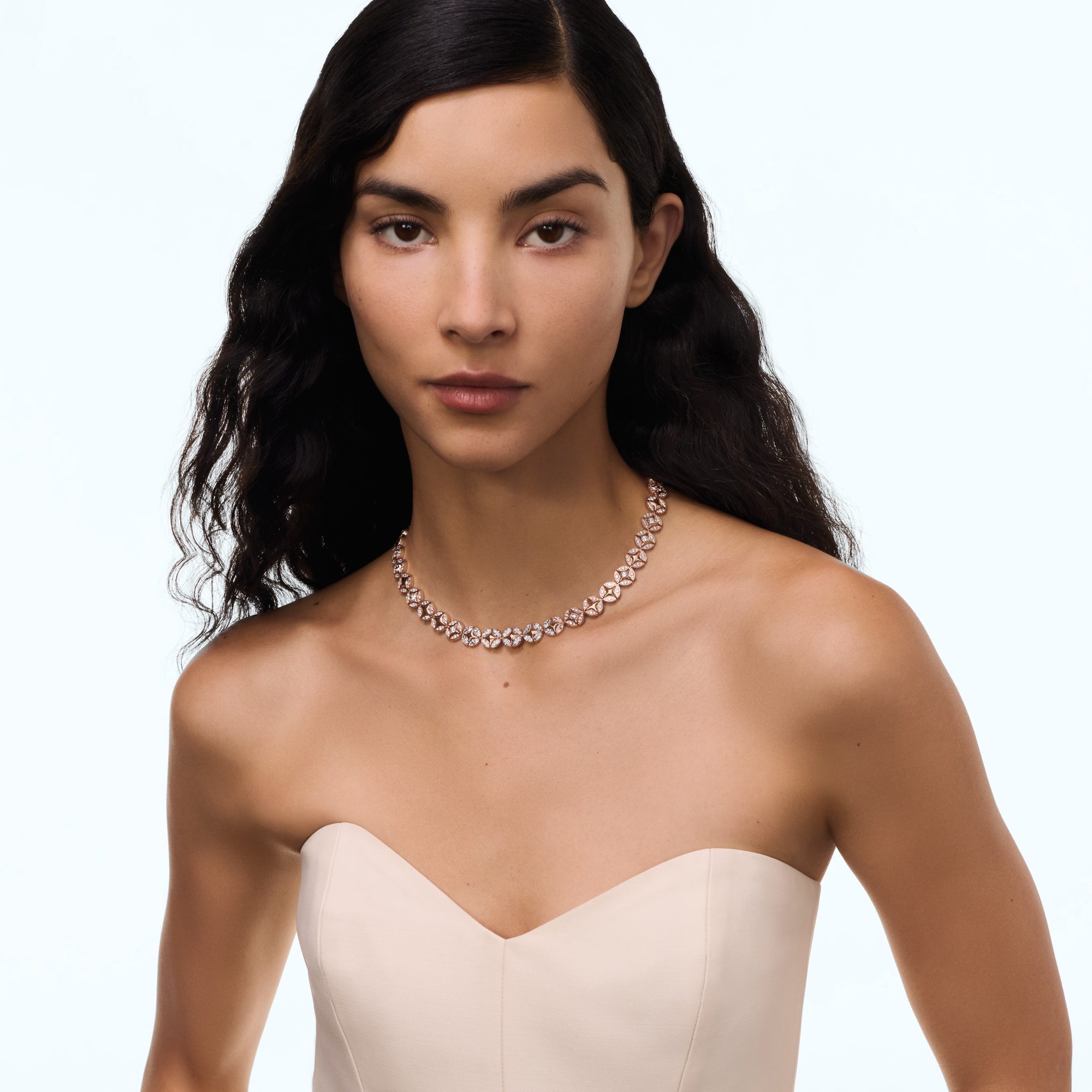 Galaxie Necklace, Rose Gold and Diamonds  in Les Extraordinaires