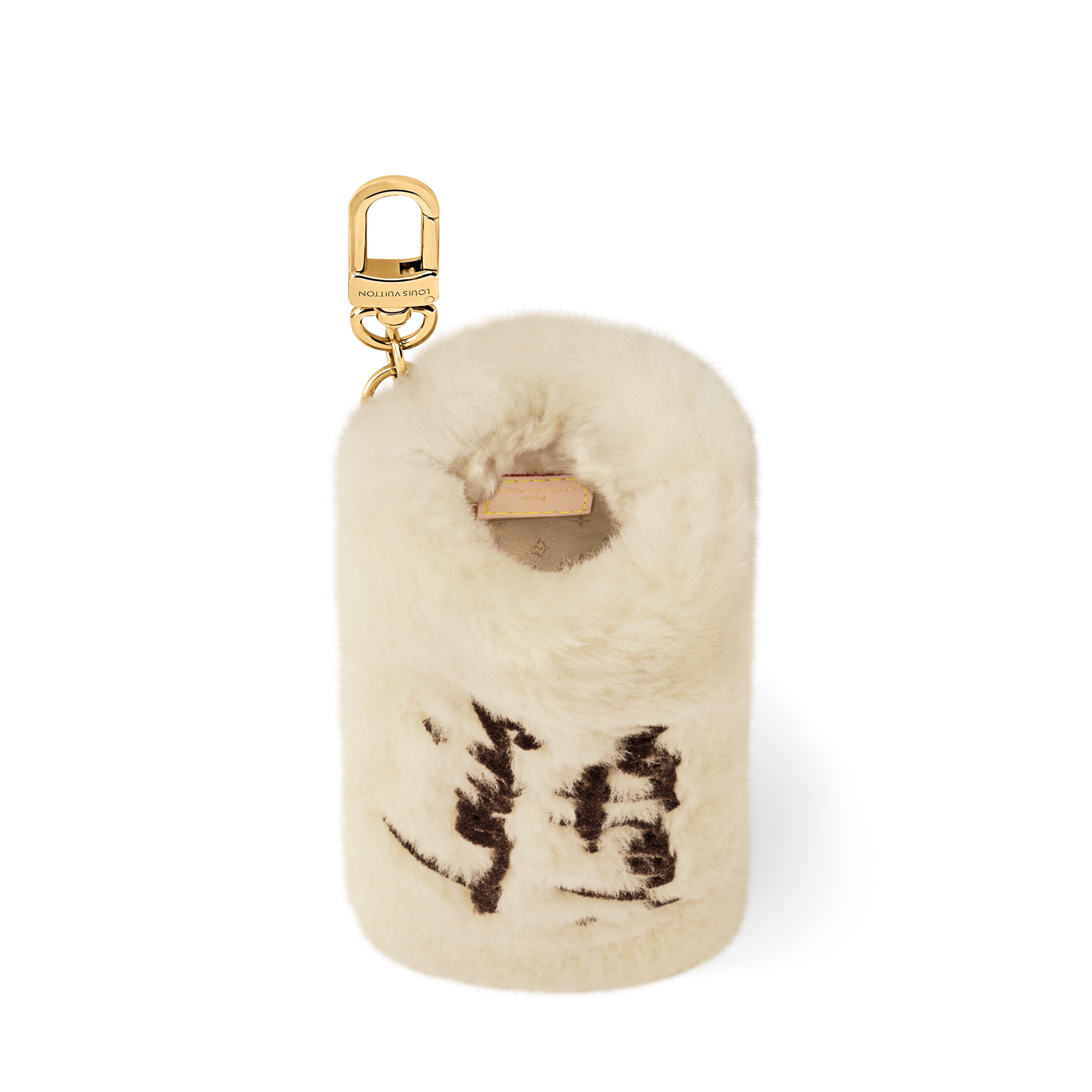 Glasses Pouch LV Script Bag Charm . in Women