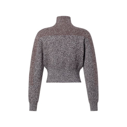 Graphic Knit Zip-Up Jacket in Women's Ready to Wear Knitwear collections by Louis Vuitton (Product zoom)