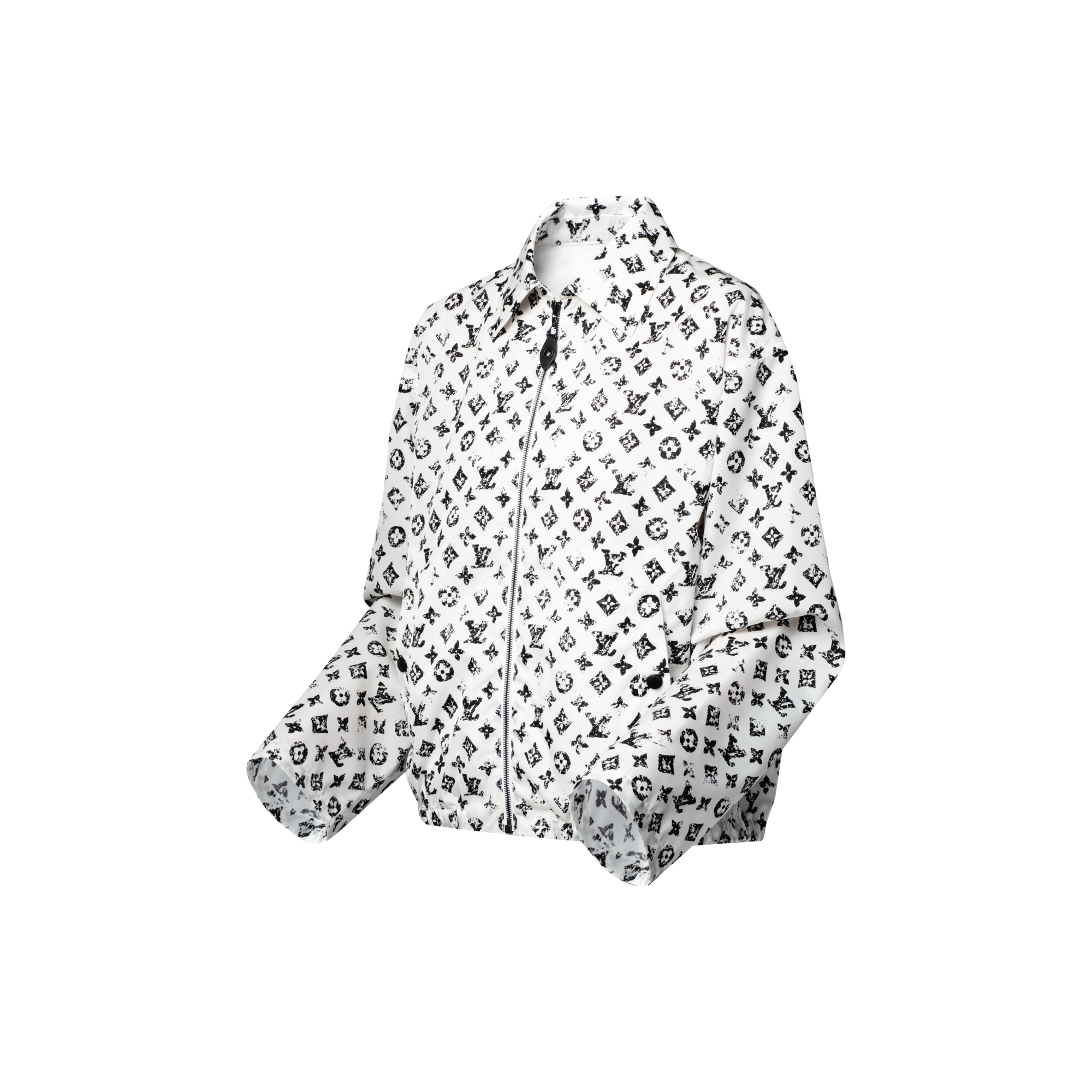 幾何風 Monogram 拉鏈外套  in 女士