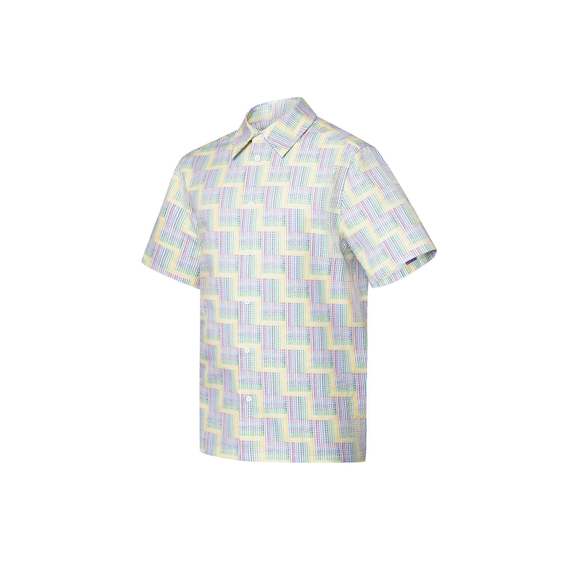 Graphic Printed Short-Sleeved Shirt  in Men