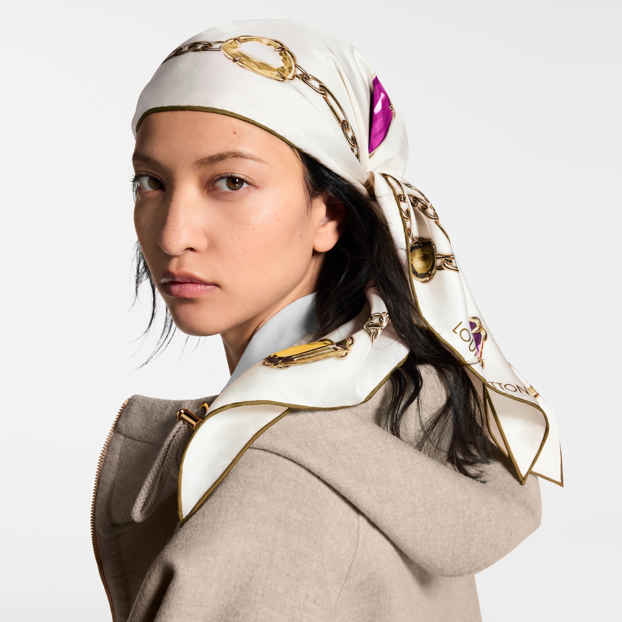 Heirloom Silk Triangle . in Women