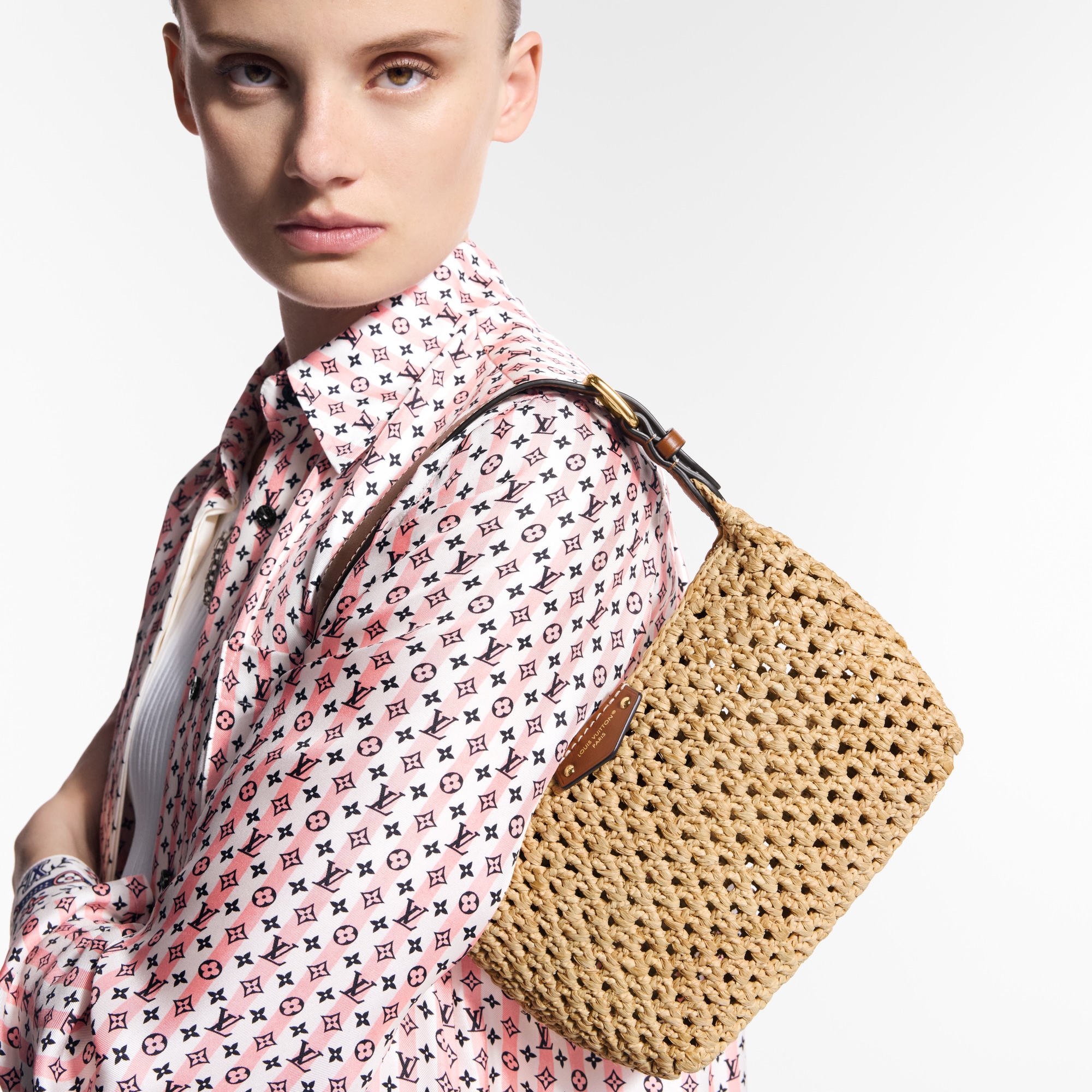 Hills Pochette Other Monogram Canvas in Women