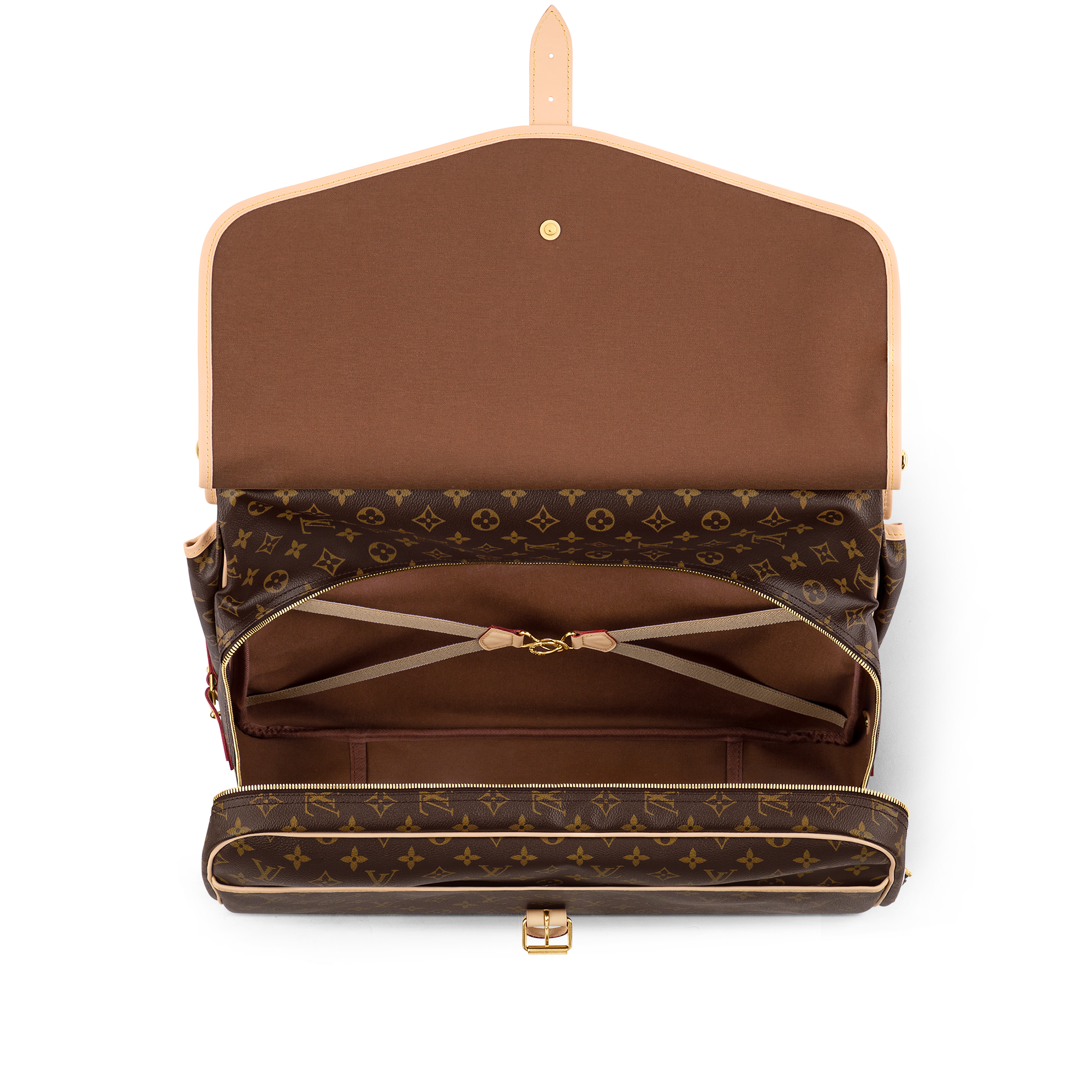 Hunting Bag Monogram 帆布 in 時尚手袋及小型皮具