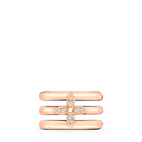 Idylle Blossom Ear Stud, Pink Gold And Diamonds - Per Unit in Jewellery's Categories Earrings collections by Louis Vuitton