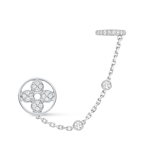 Idylle Blossom Medallion, White Gold And Diamonds in Jewellery's Categories All Fine Jewellery collections by Louis Vuitton