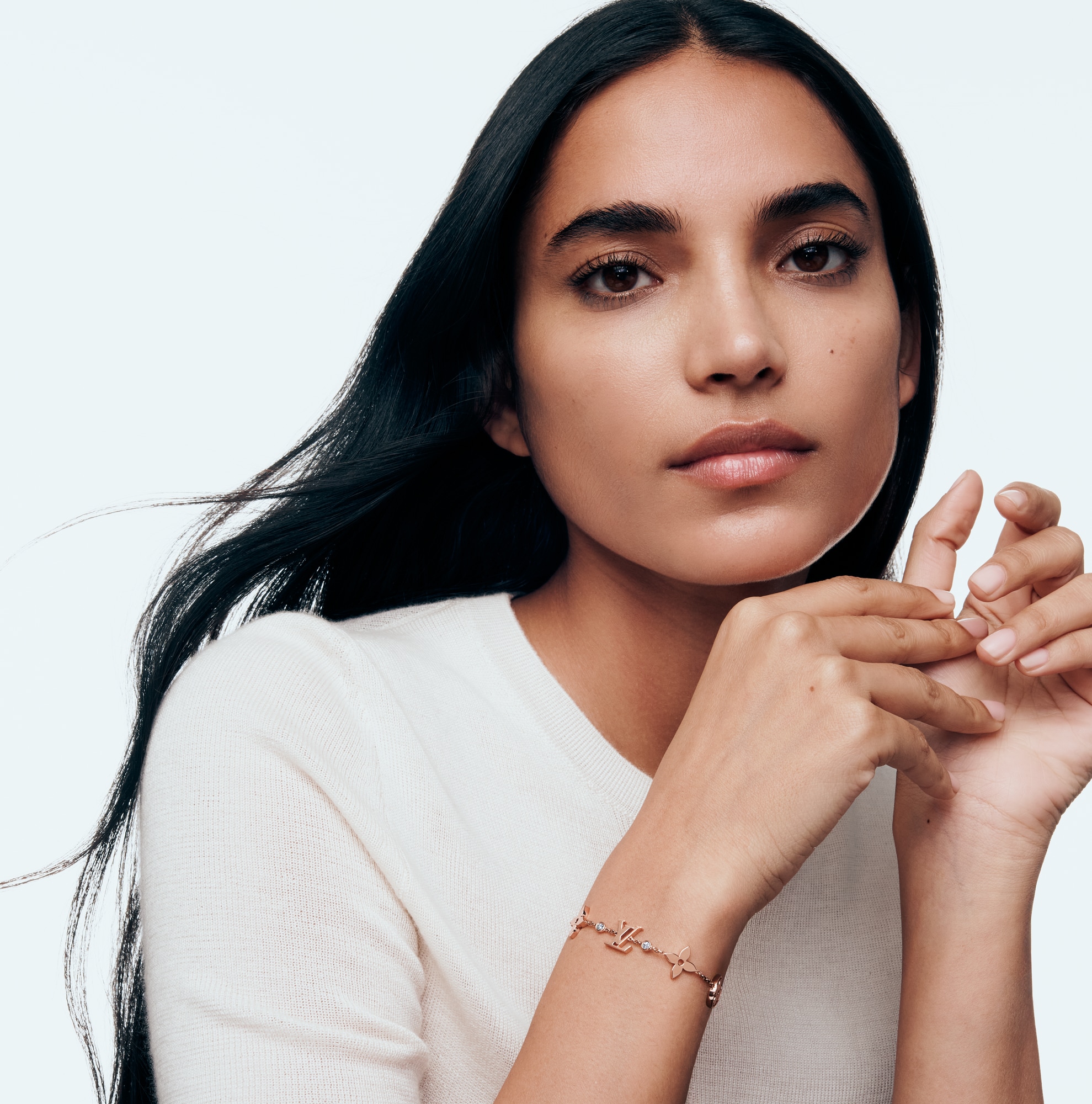 Idylle Blossom Multi-Motif 手鏈 - 配玫瑰K金及鑽石  in 珠寶系列