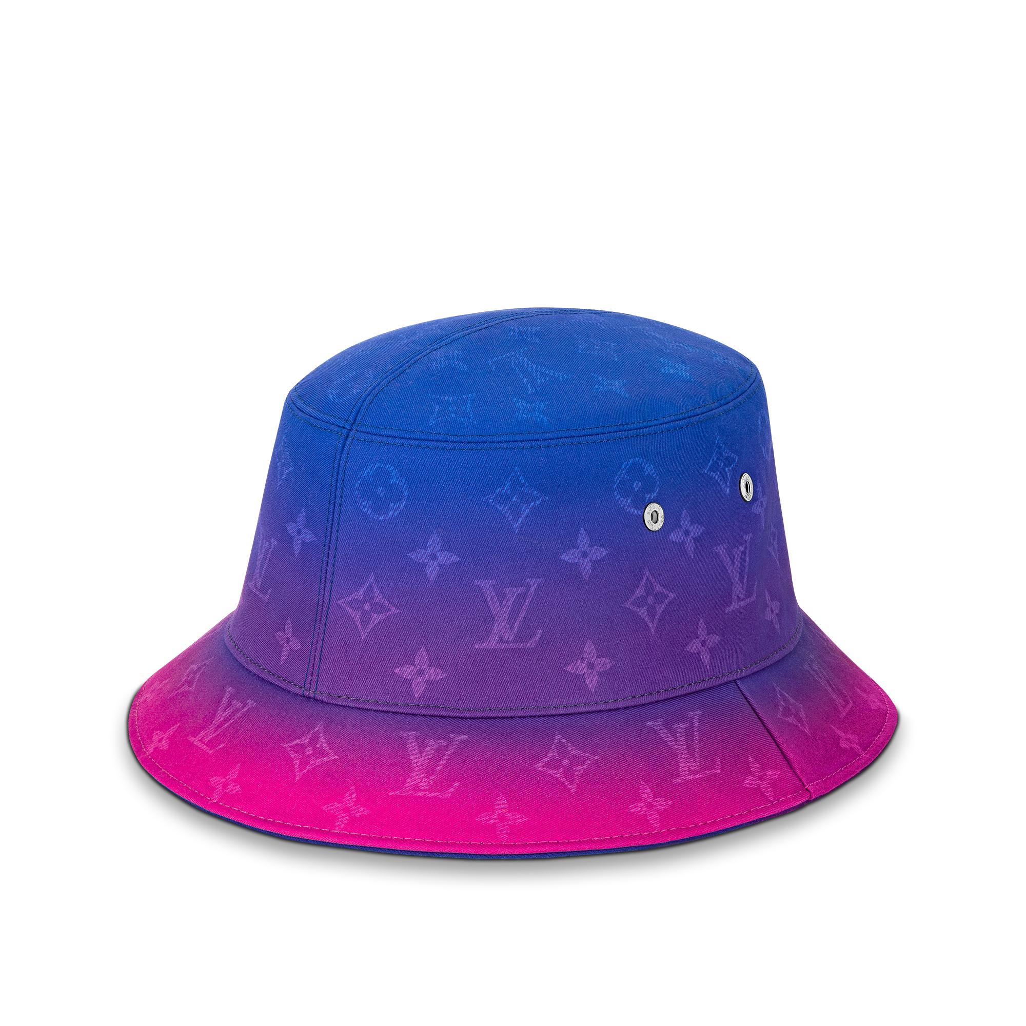 louis vuitton fuzzy bucket hat