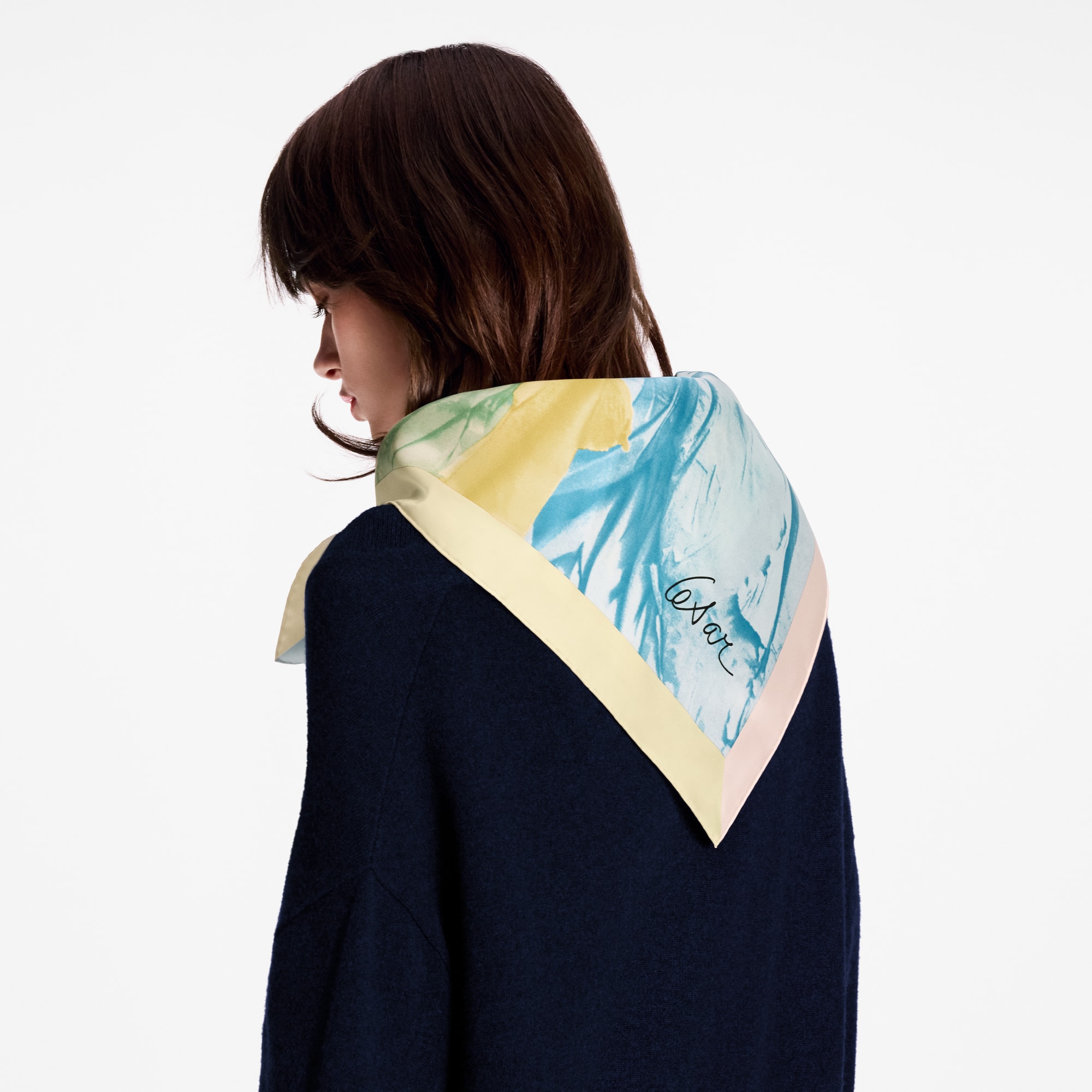 Impressions Mêlées 90方巾 . in 女士