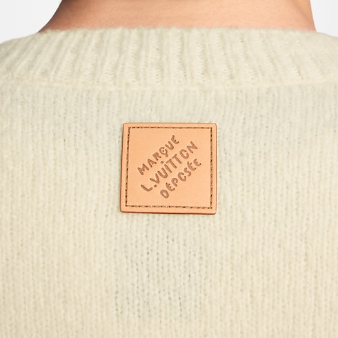 Intarsia Signature Long-Sleeved Pullover in Men's Ready to Wear All Ready to Wear collections by Louis Vuitton (Product zoom)