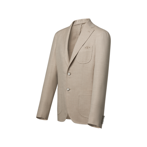 Jacquard Napolitana Jacket in Men's Ready to Wear Blazers and Jackets collections by Louis Vuitton (Product zoom)