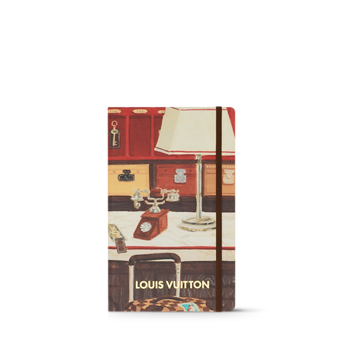 Jane Notebook MM & Stickers Carnets de Palace Reception . in Trunks, Travel and Home's Library and Stationery Office and Writing collections by Louis Vuitton (Product zoom)