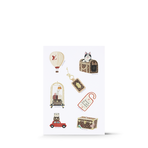 Jane Notebook MM & Stickers Carnets de Palace Sunset . in Trunks, Travel and Home's Library and Stationery Office and Writing collections by Louis Vuitton (Product zoom)