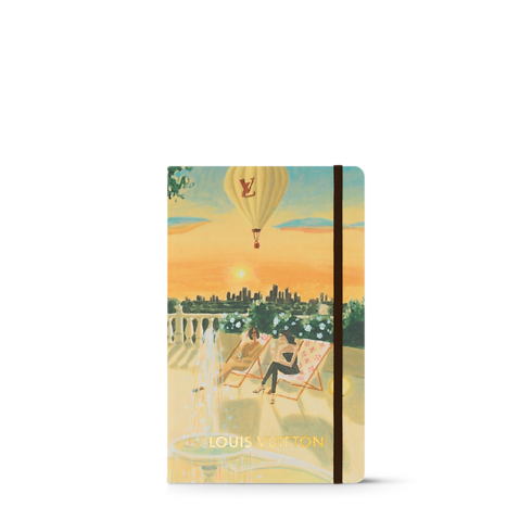 Jane Notebook MM & Stickers Carnets de Palace Sunset . in Trunks, Travel and Home's Library and Stationery Office and Writing collections by Louis Vuitton (Product zoom)