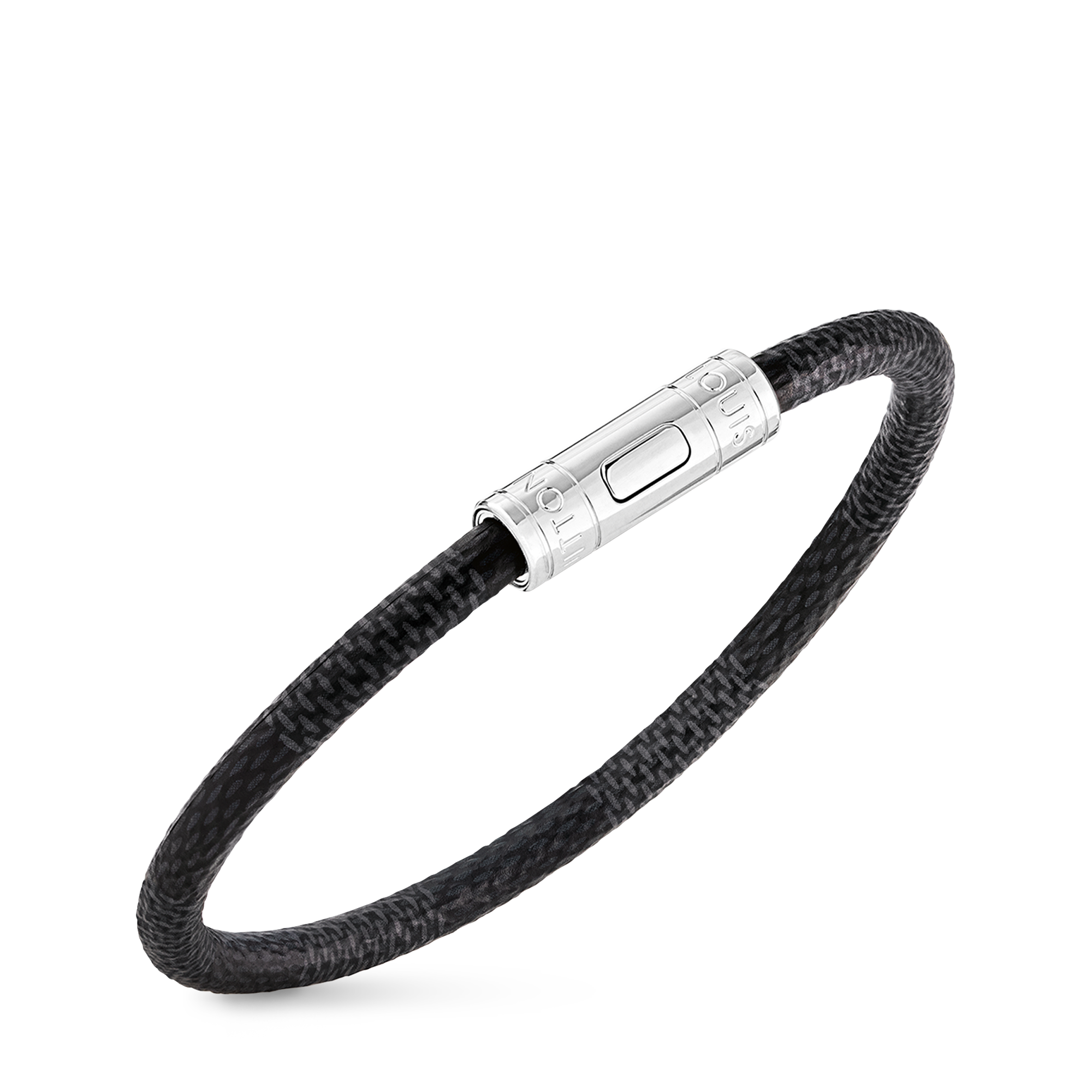 Keep It 手環 Damier Graphite 帆布 in 男士