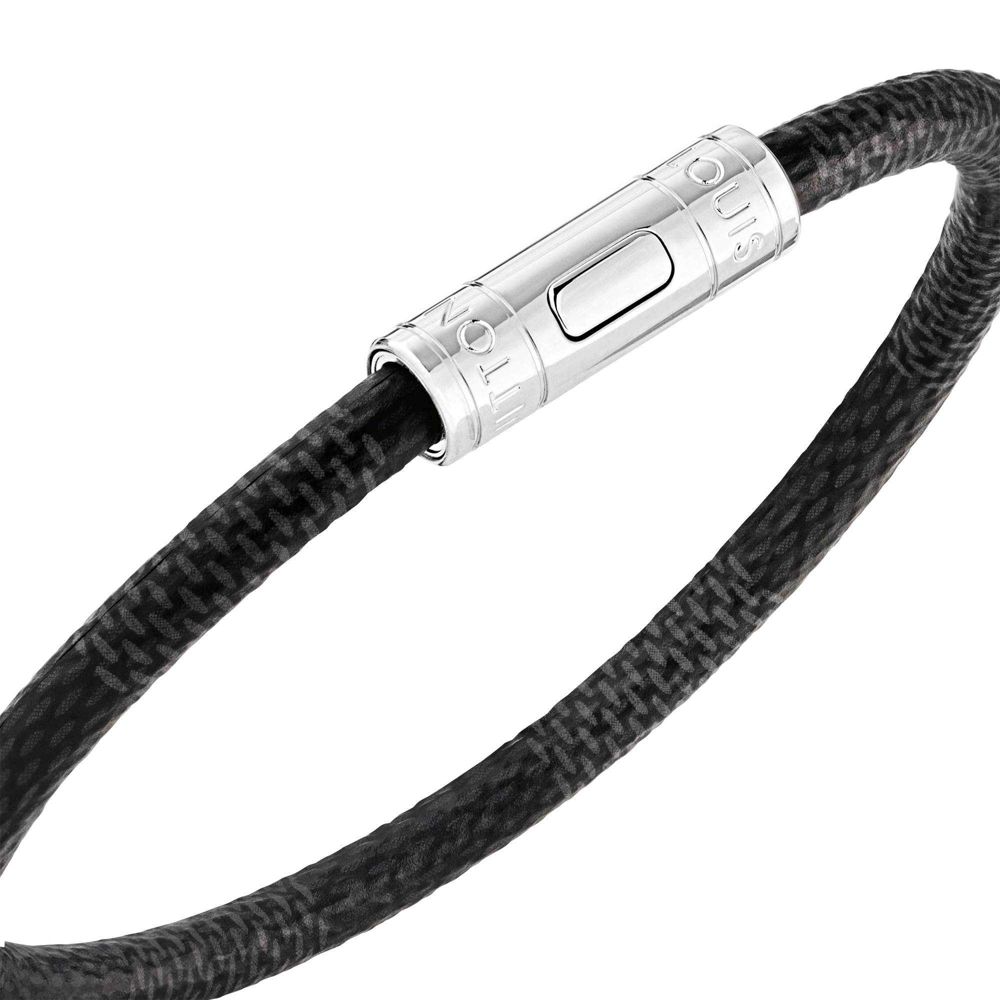 Keep It 手環 Damier Graphite 帆布 in 男士