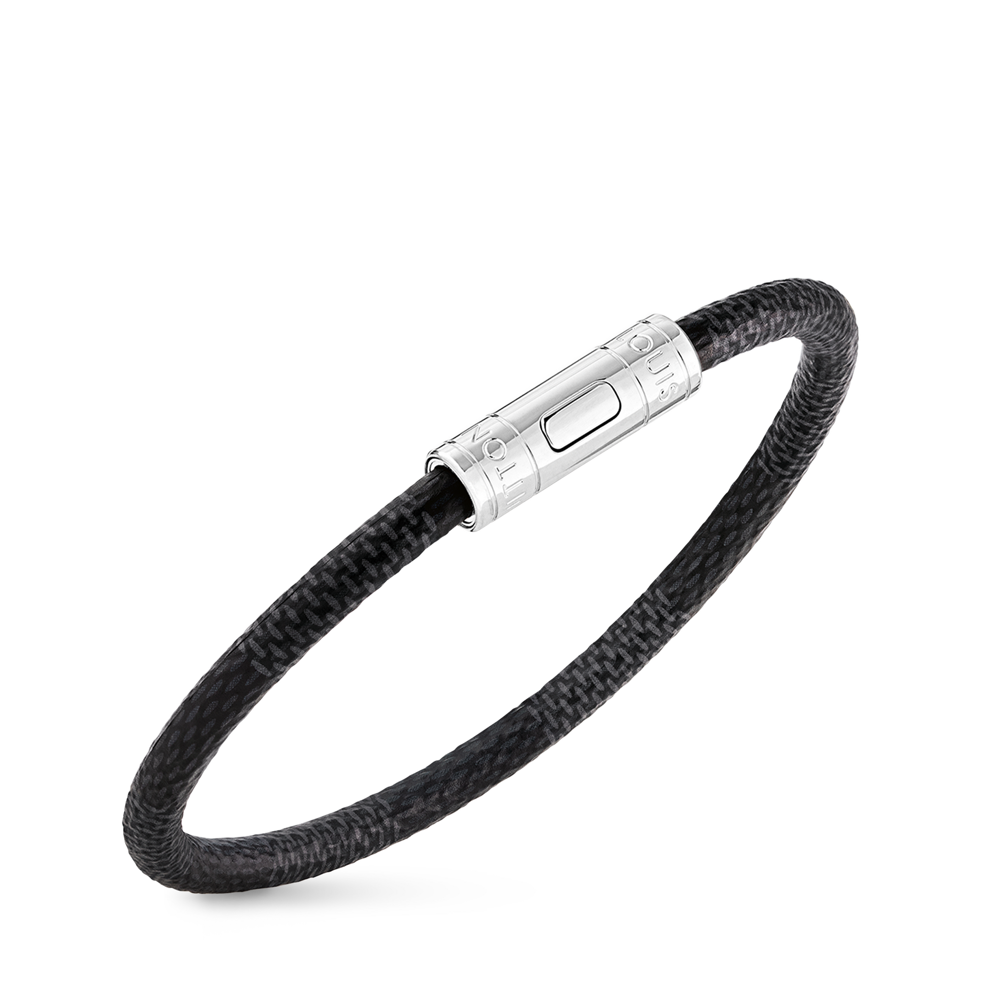 Keep It 手環 Damier Graphite 帆布 in 男士