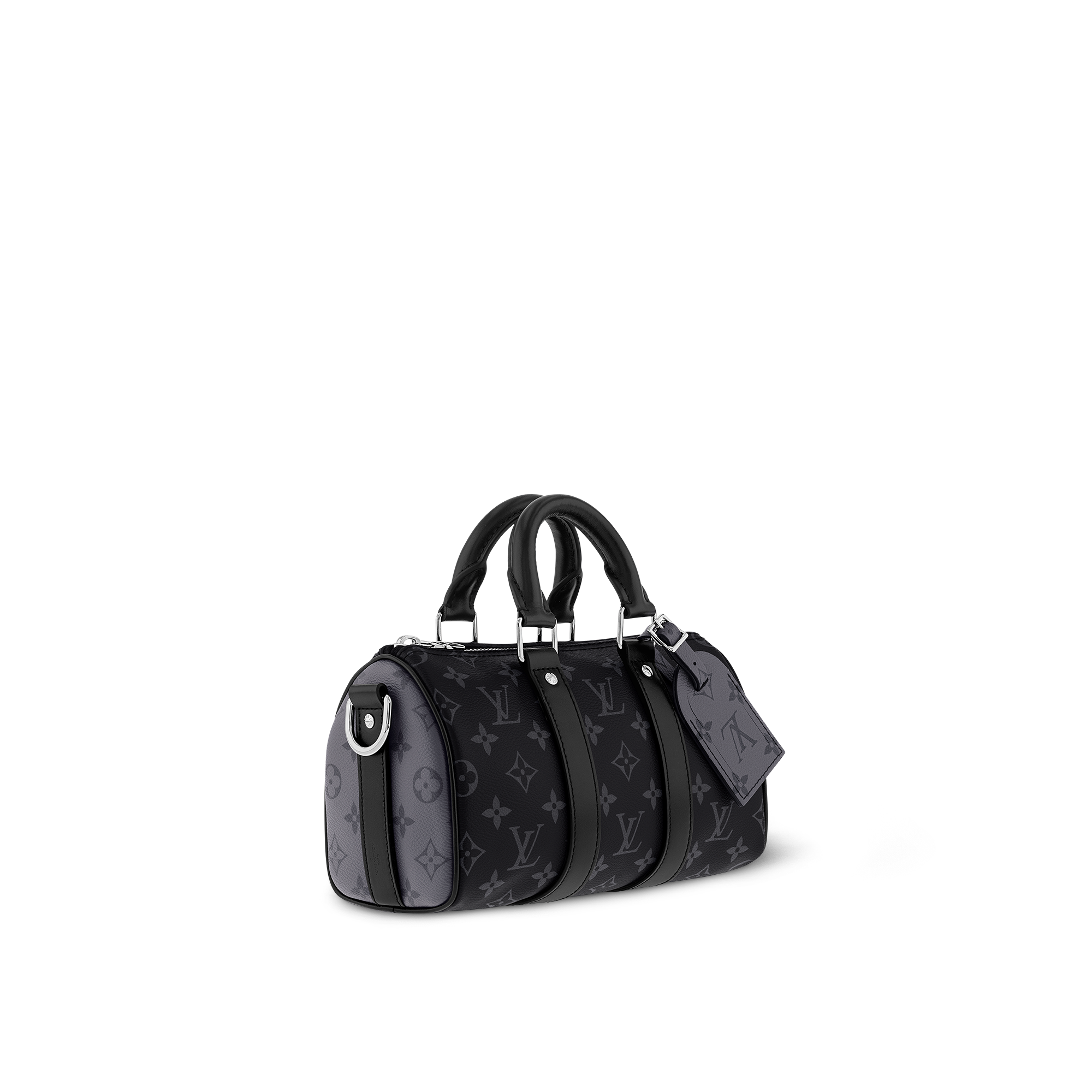 Keepall Bandoulière 25 Monogram Eclipse Canvas in Men