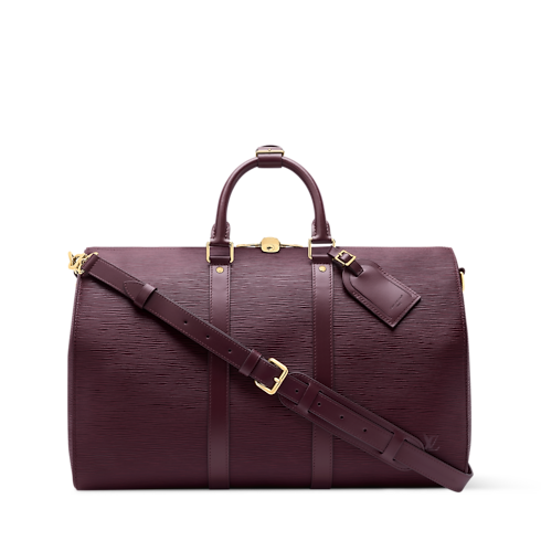 Keepall Bandoulière 45 Epi Leather in Trunks, Travel and Home's Travel Bags and Rolling Luggage Travel Bags collections by Louis Vuitton (Product zoom)