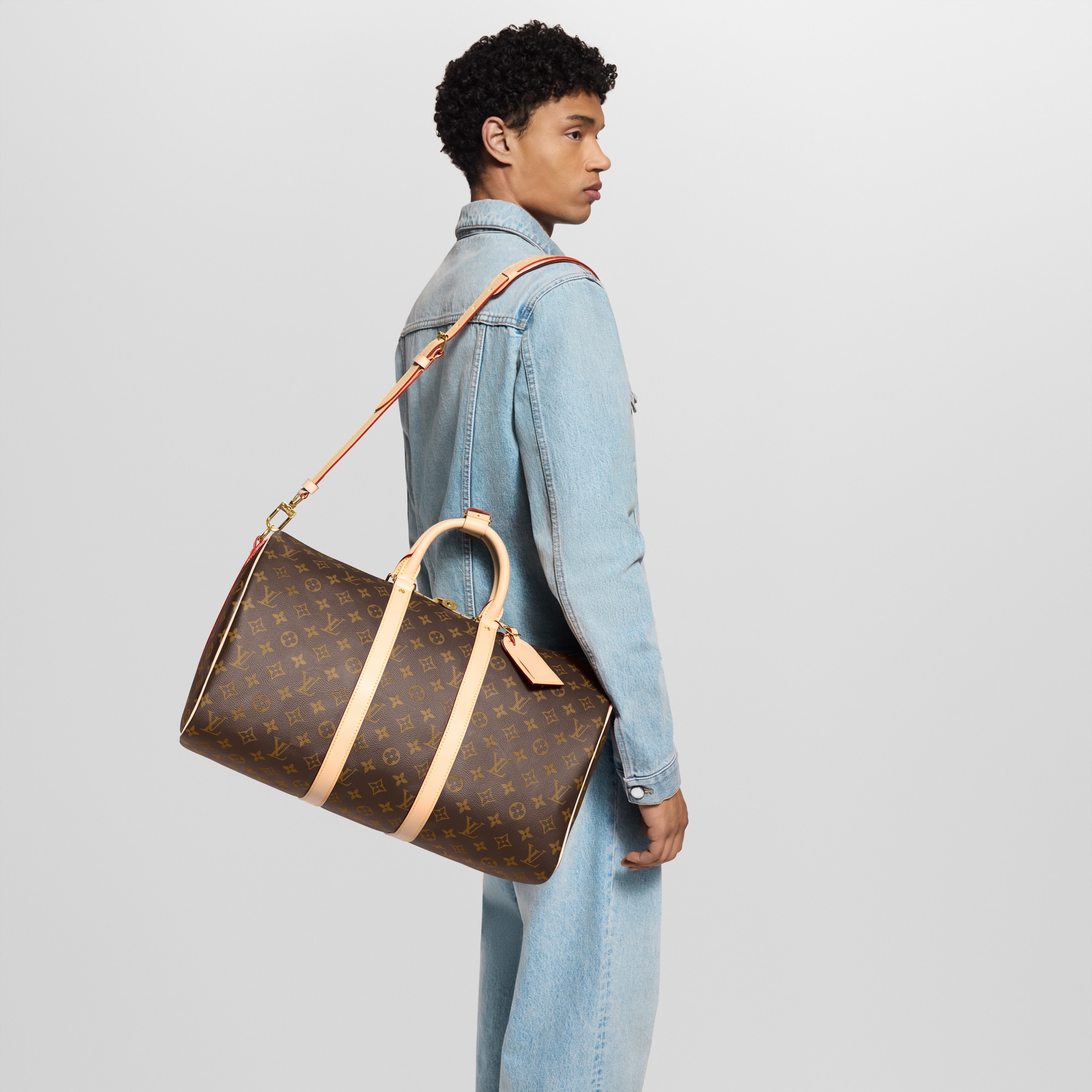 Keepall Bandoulière 45 Monogram 帆布 in 男士