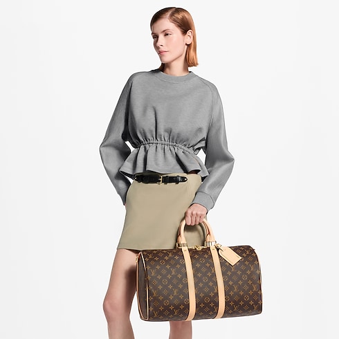 Keepall Bandoulière 45 Monogram Canvas in Gifts's Mother’s Day Gifts } collections by Louis Vuitton (Product zoom)